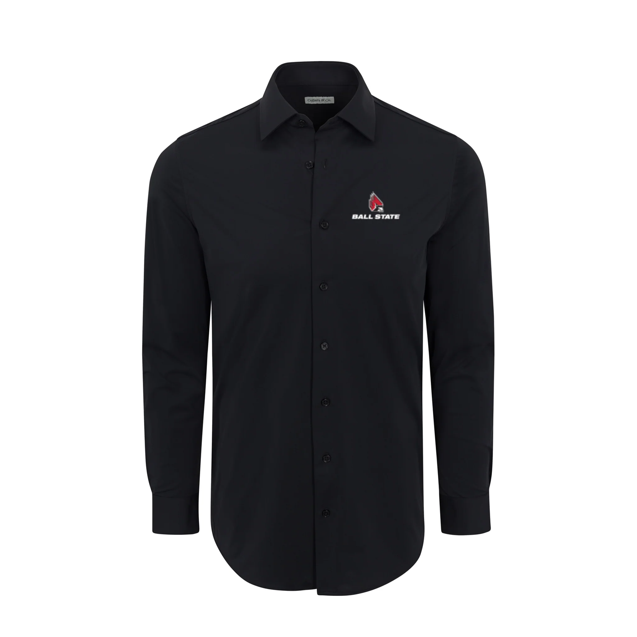Ball State Apex Performance Dress Shirt Black