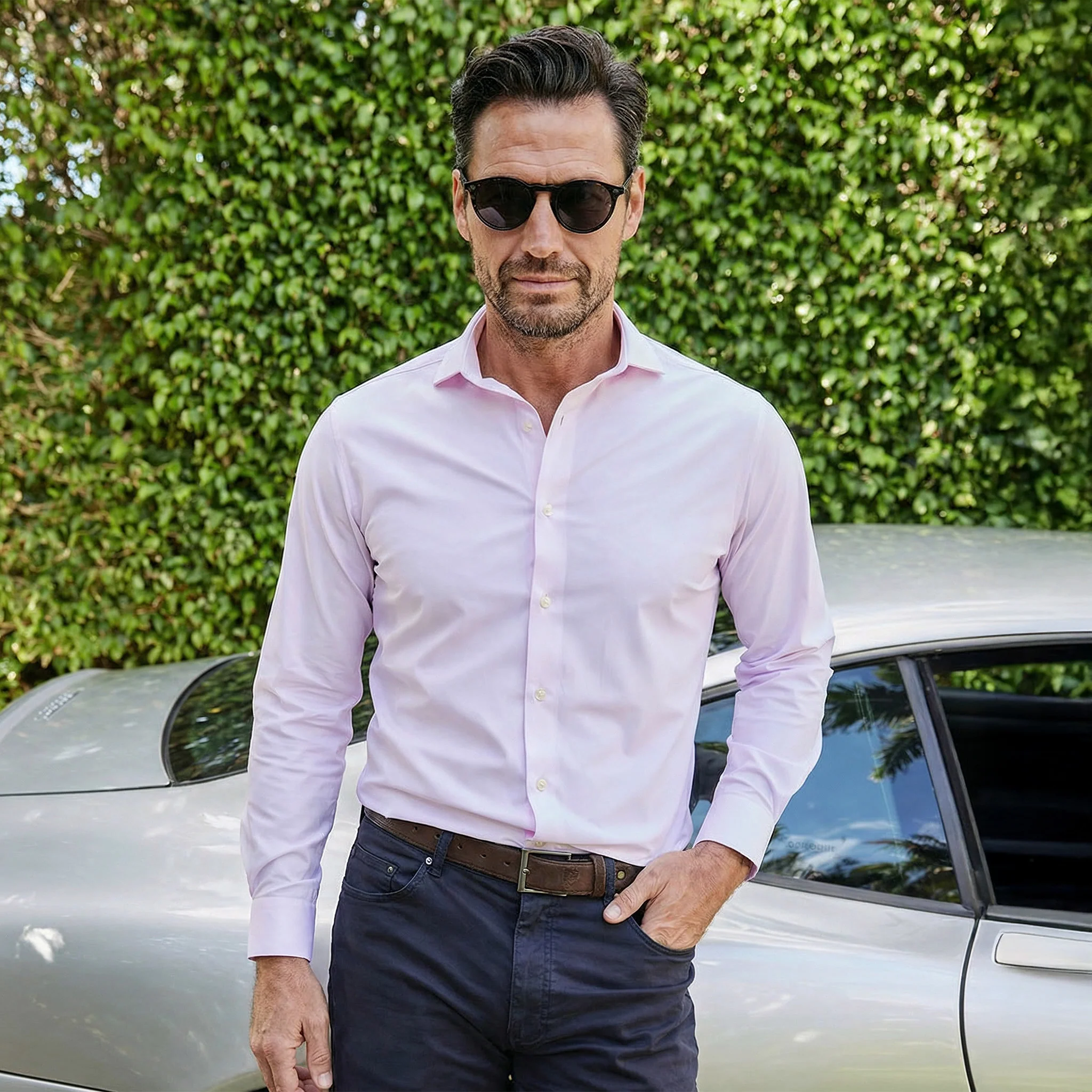 1112-apex-performance-dress-shirt-italian-spread-collar-light-pink-twill-2.webp Apex Performance Dress Shirt Italian Spread Collar Light Pink Twill