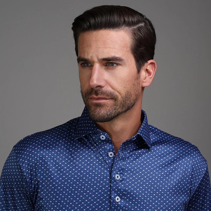 1350-semi-spread-collar-polo-los-cabos-blue-star-original-2.webp Semi-Spread Collar Polo Los Cabos Blue Star Original
