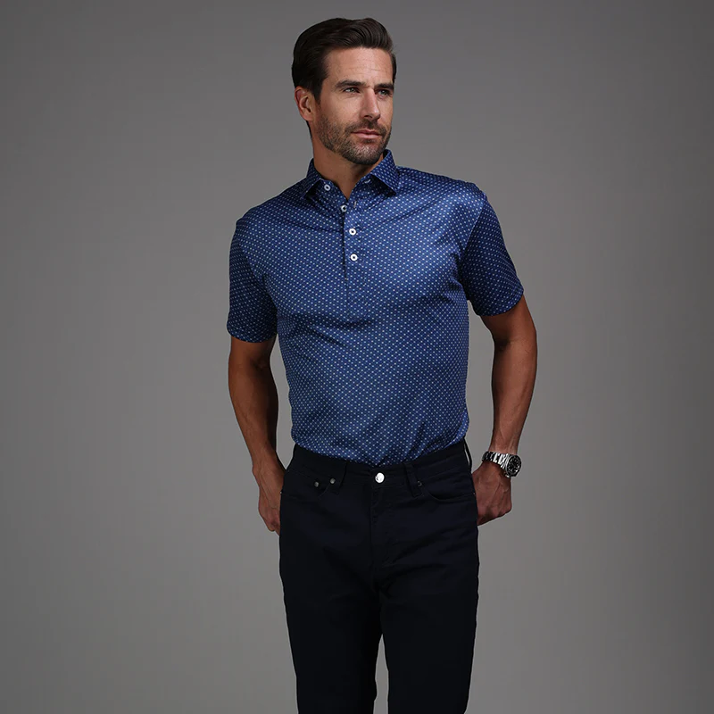 1350-semi-spread-collar-polo-los-cabos-blue-star-original-4.webp Semi-Spread Collar Polo Los Cabos Blue Star Original