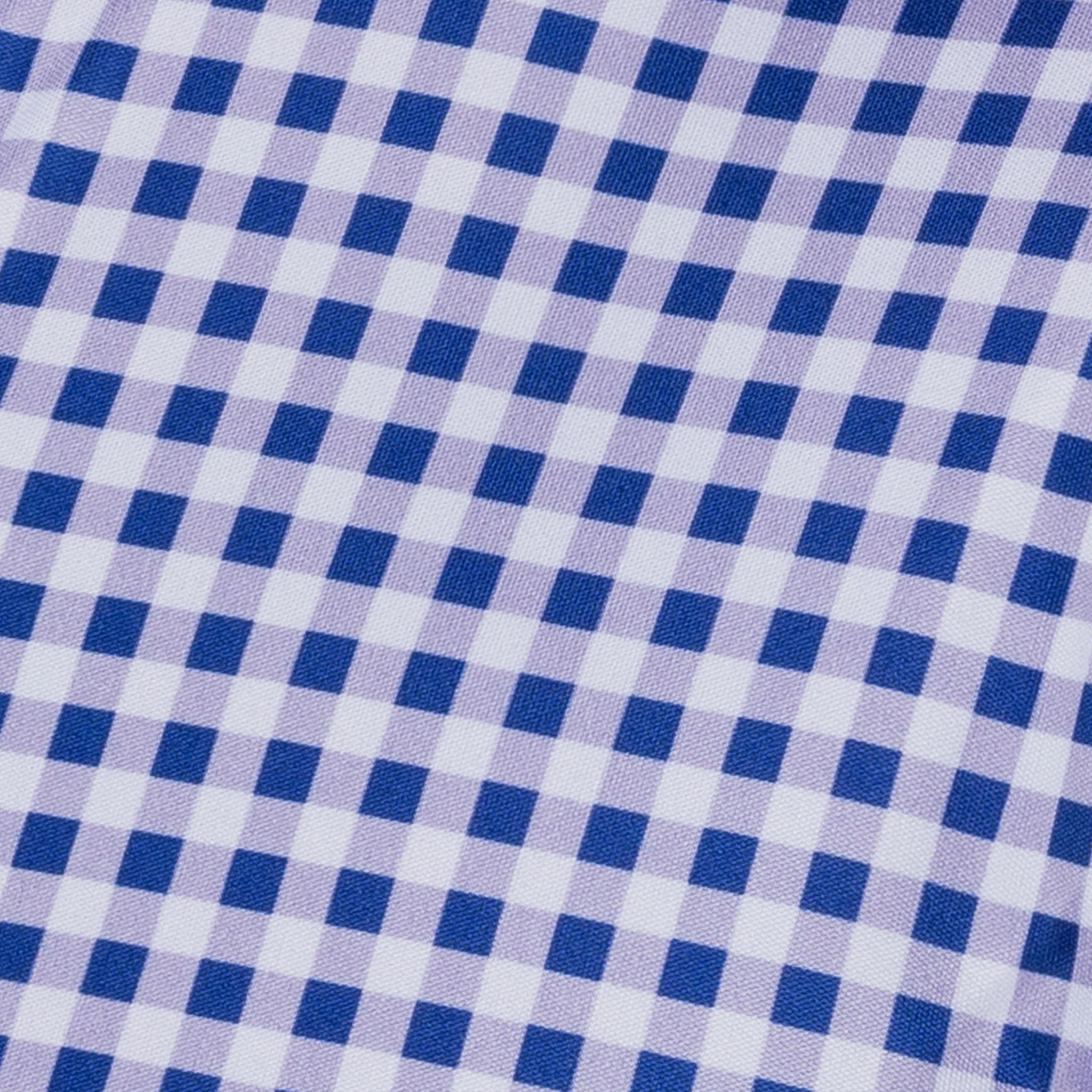 Quattro Flex Short Sleeve Button Down Navy Gingham
