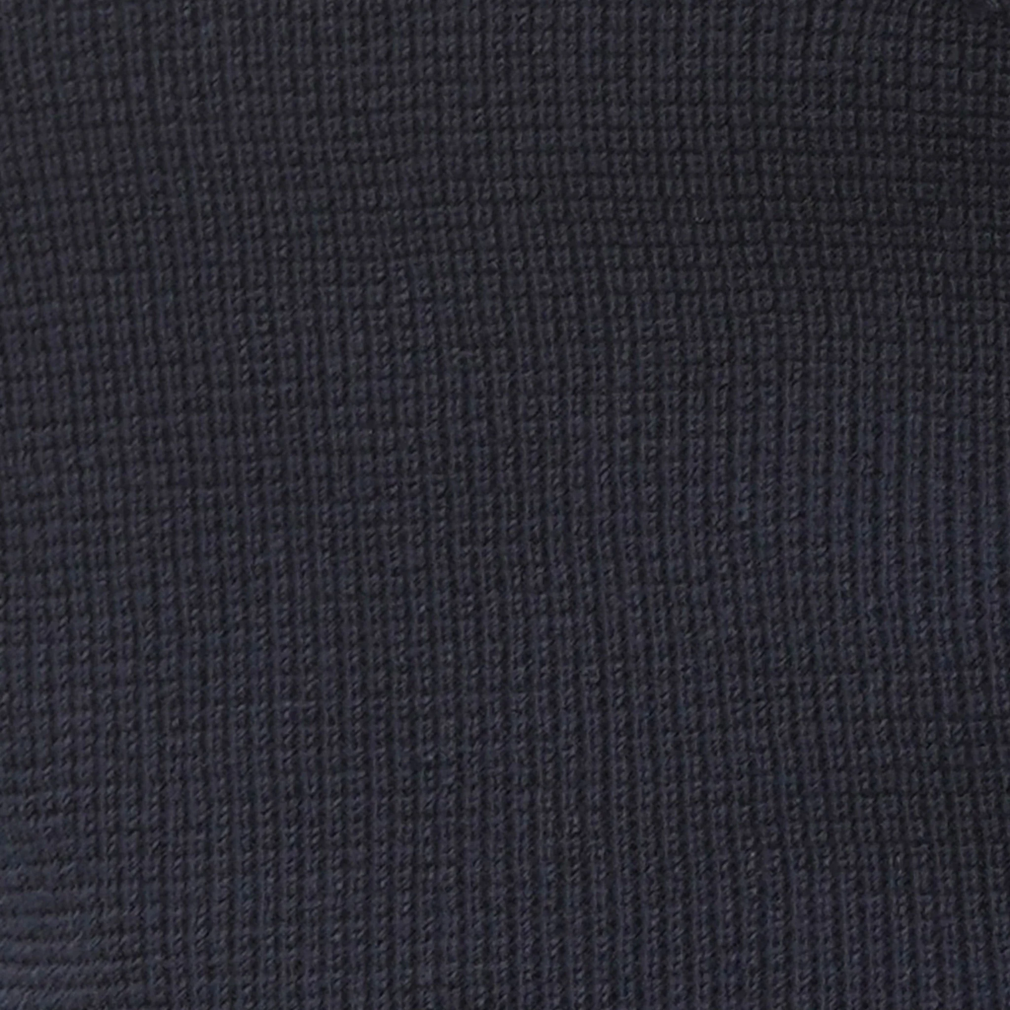 Riviera Waffle Knit Polo Navy with White