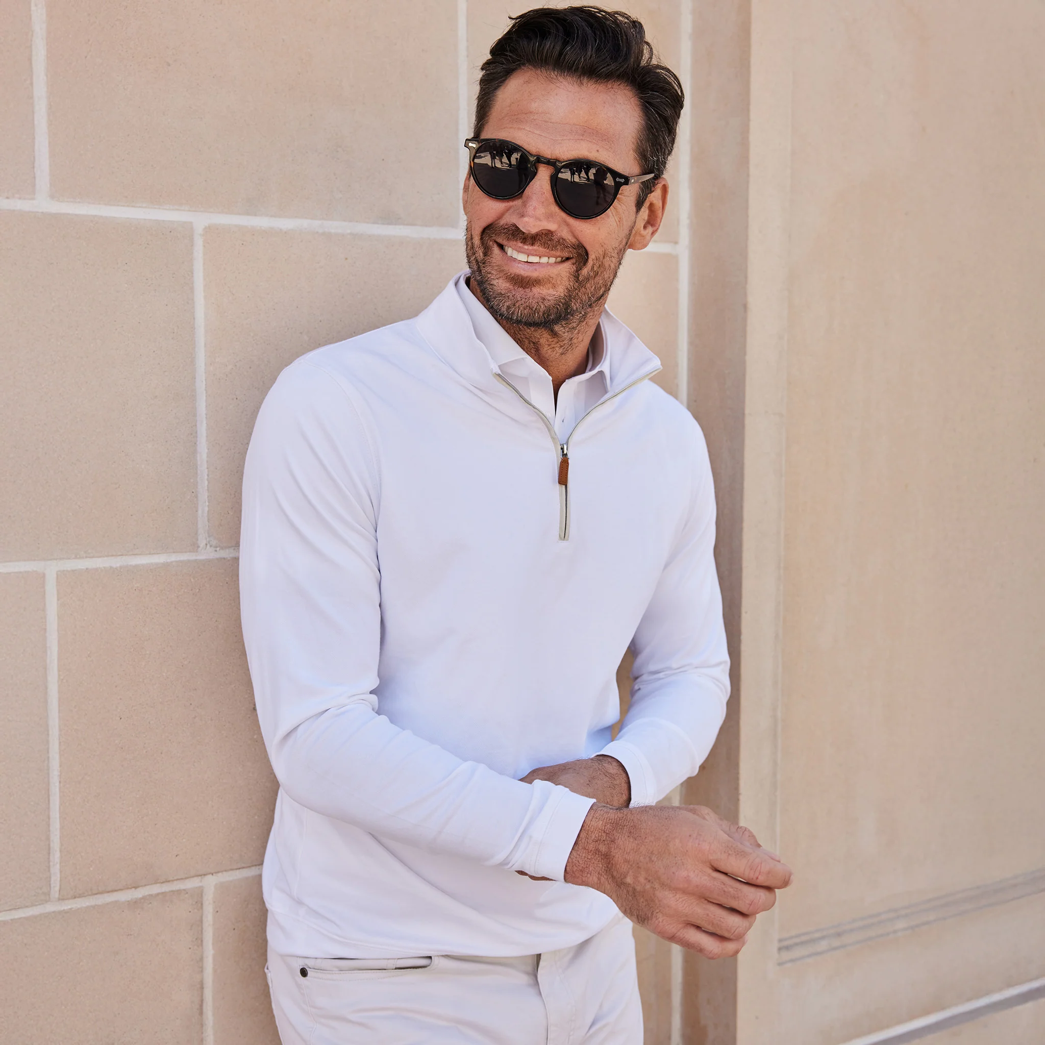 1795-palm-pima-blend-quarter-zip-white-1.webp Palm Pima Blend Quarter Zip White