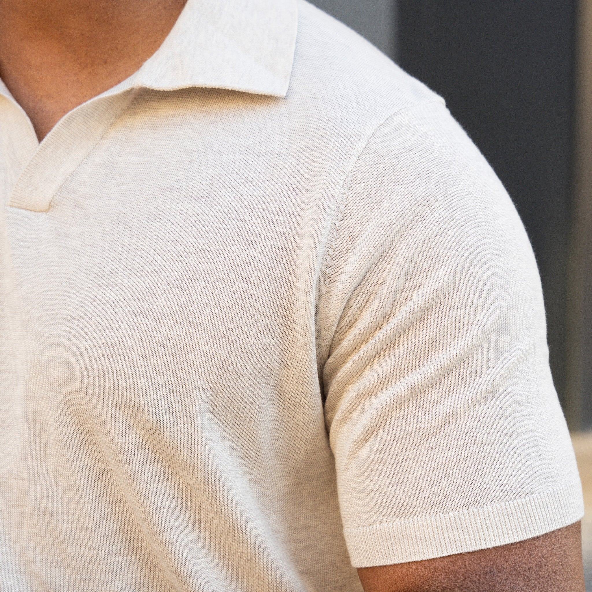 1865-ravello-summer-weight-linen-blend-polo-beige-2.jpg Ravello Summer Weight Linen Blend Polo Beige