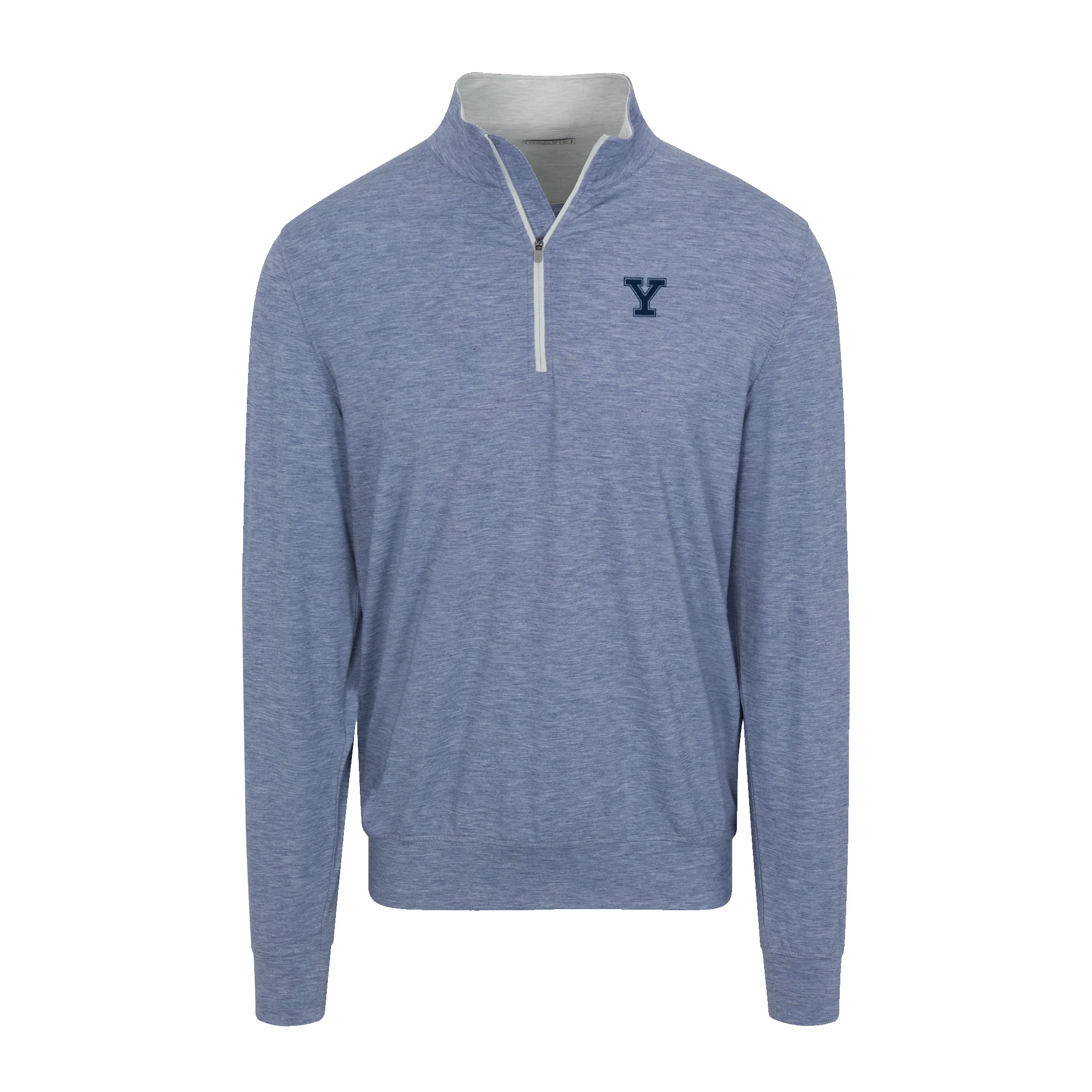 Yale Velocity Performance Quarter Zip Dark Steel Blue