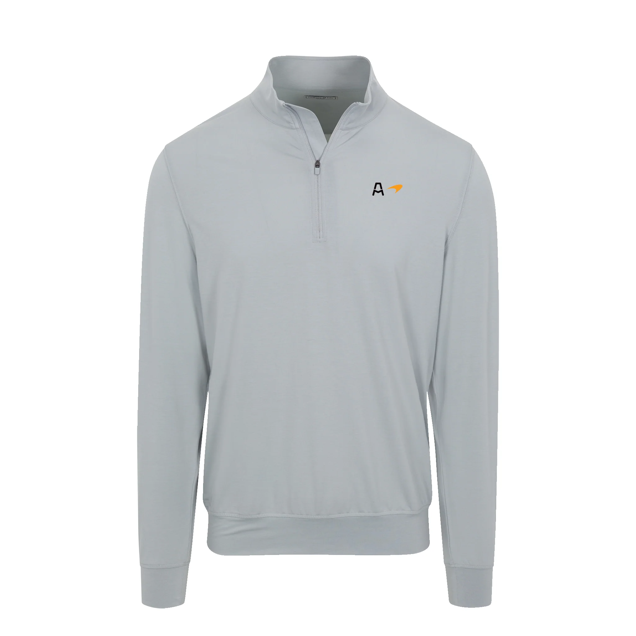 Arrow McLaren Velocity Performance Quarter Zip Light Grey