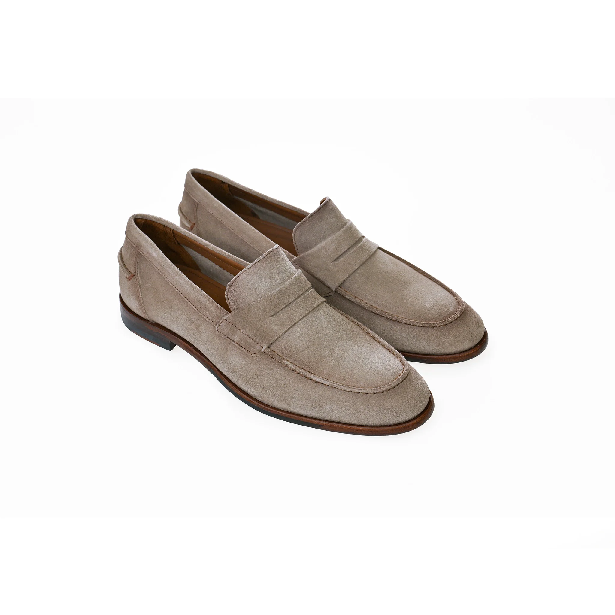221-naples-penny-loafers-pewter-grey-suede-2.webp Naples Penny Loafers Pewter Grey Suede