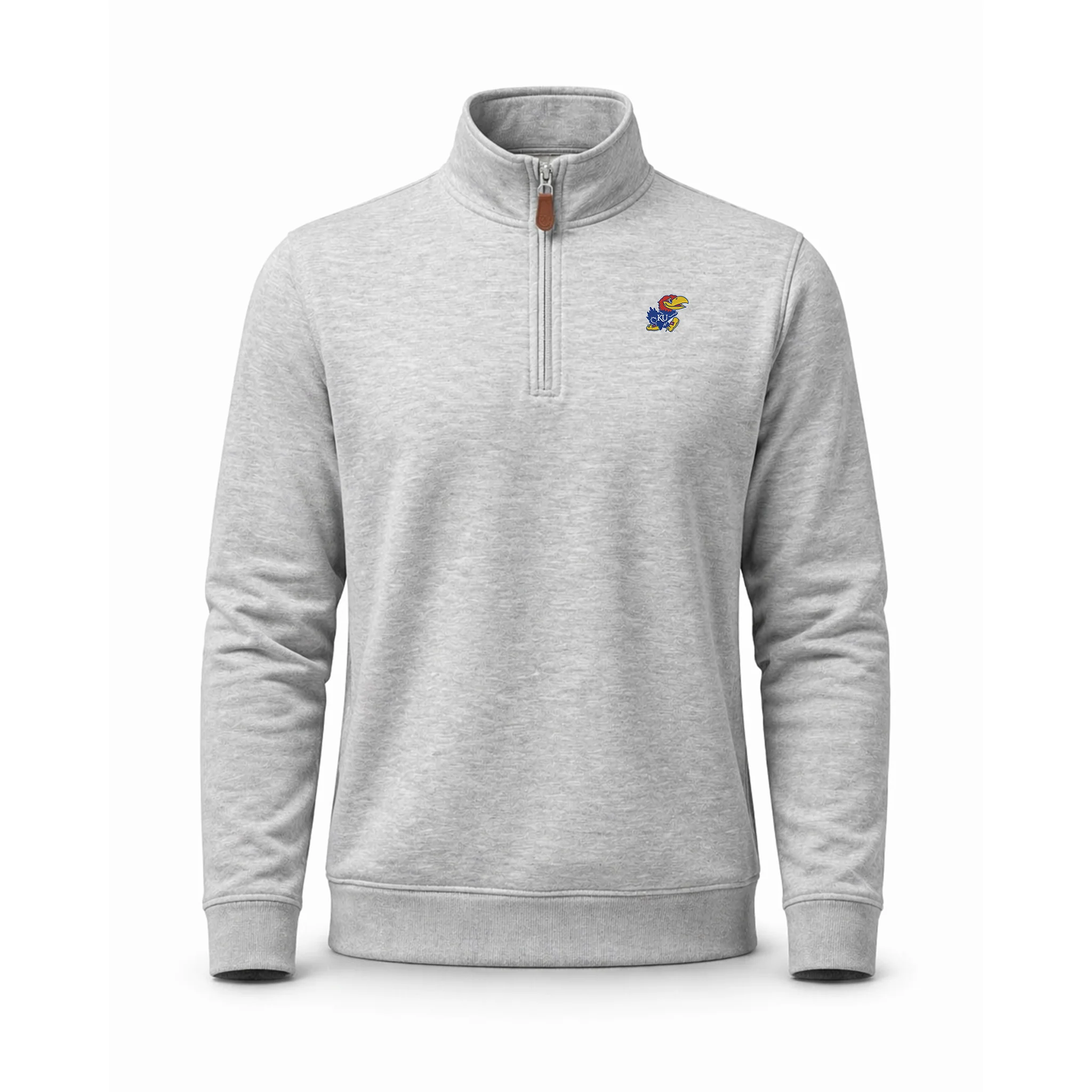 2382-kansas-heather-cloud-cotton-quarter-zip-pullover-light-grey-1.webp Kansas Heather Cloud Cotton Quarter Zip Pullover Light Grey