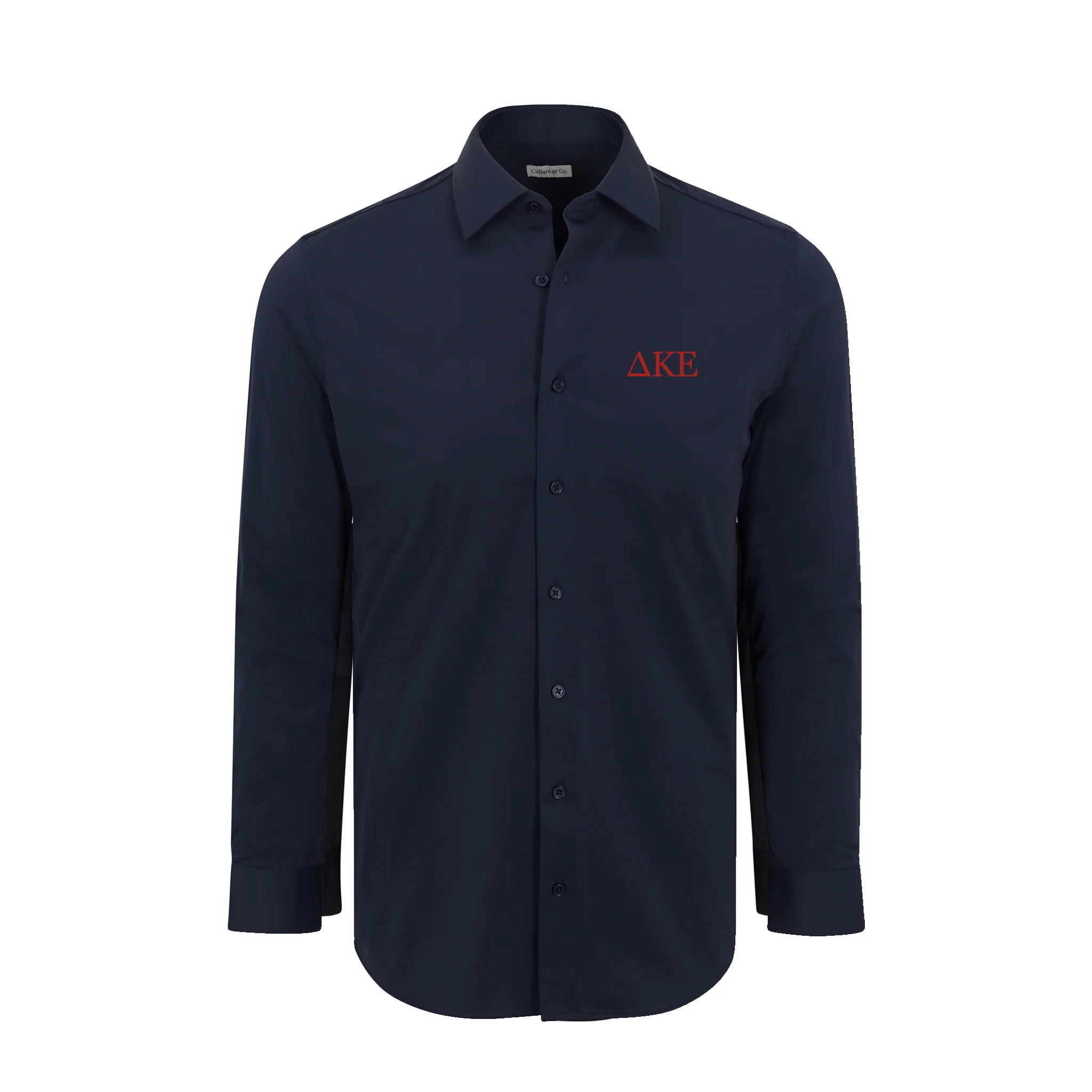 Collars & Co. Delta Kappa Epsilon Apex Performance Dress Shirt Navy
