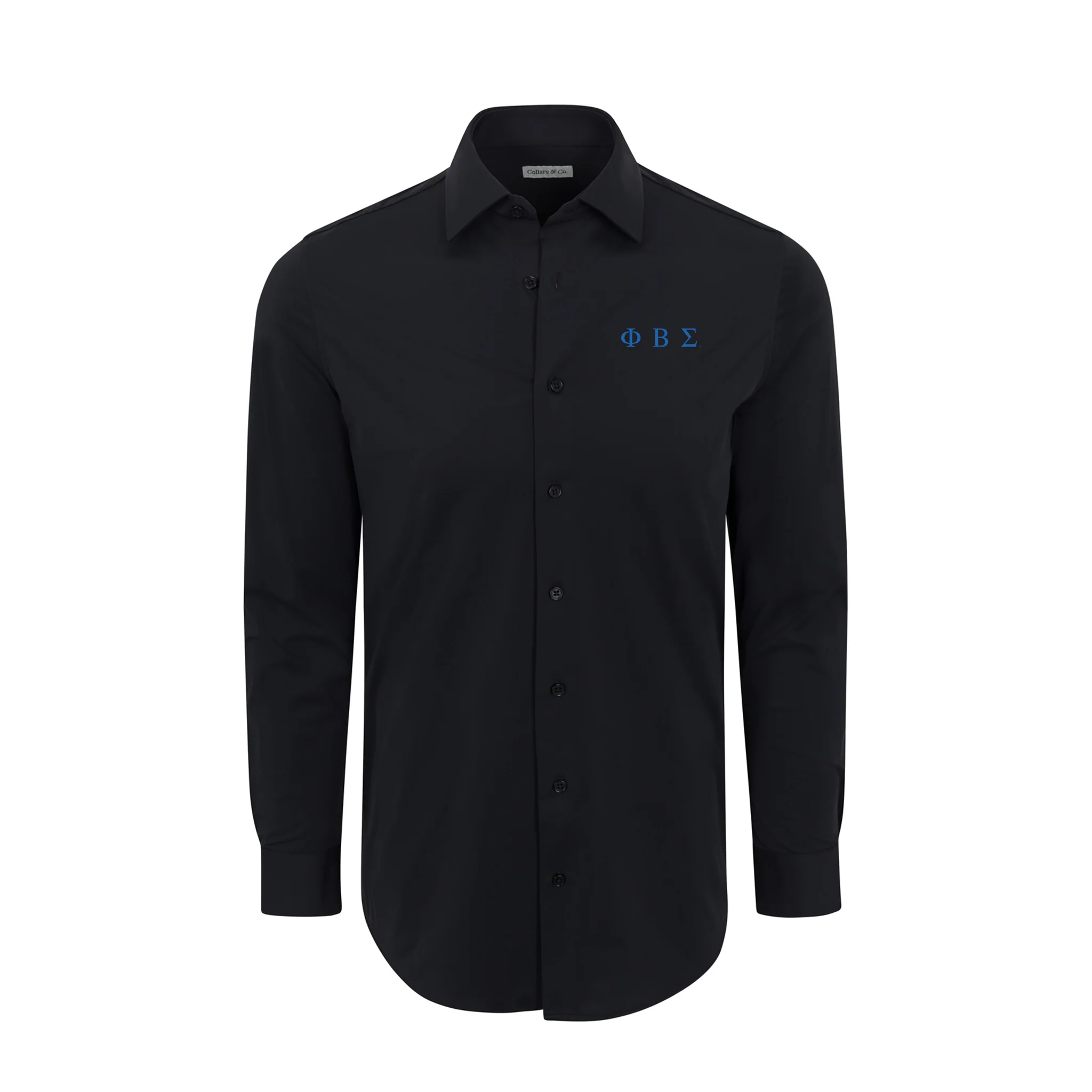 Collars & Co. Phi Beta Sigma Apex Performance Dress Shirt Navy