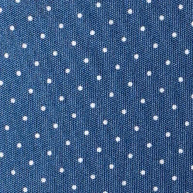 313-semi-spread-collar-polo-blue-polka-dot-8.webp Semi-Spread Collar Polo Blue Polka Dot