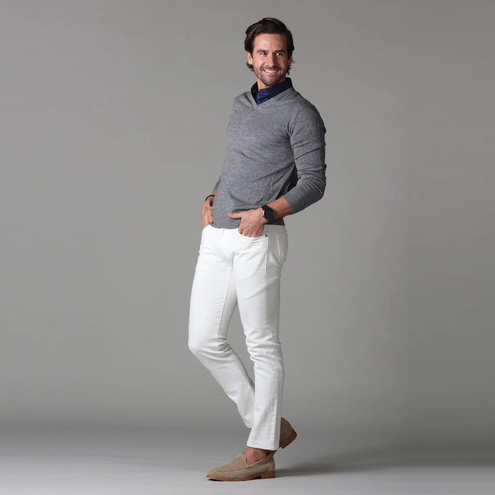 Semi-Spread Collar Polo Navy Original