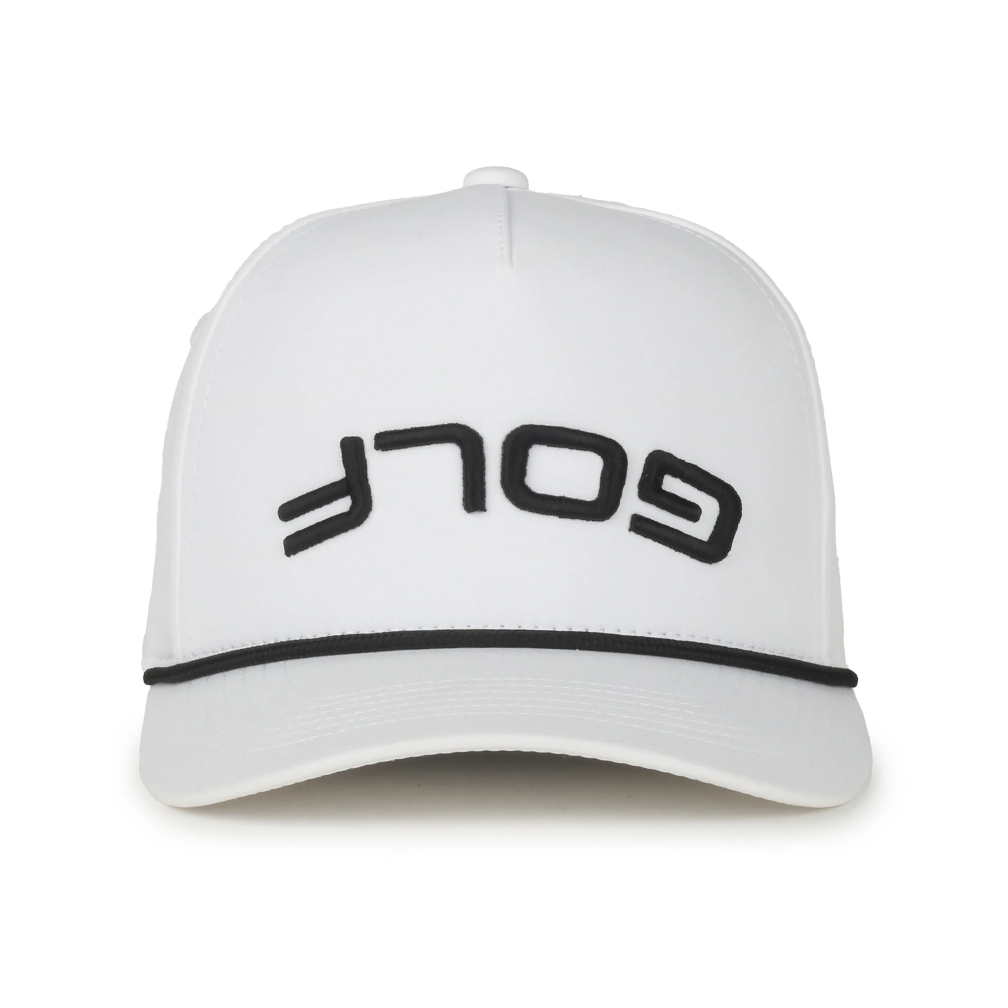 Collars & Co. Upside Down Golf Hat White