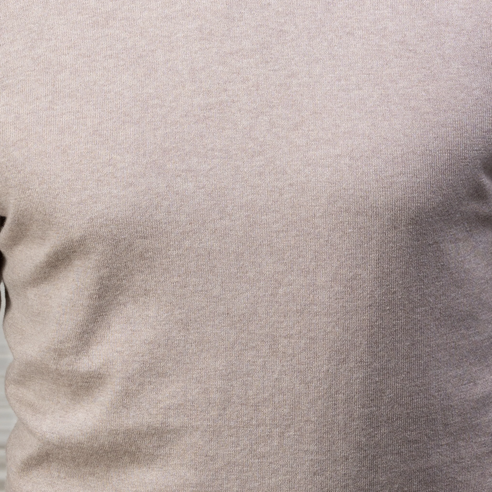 353-oatmeal-luxury-touch-cotton-and-cashmere-crew-neck-sweater-5.webp Oatmeal Luxury Touch Cotton and Cashmere Crew Neck Sweater
