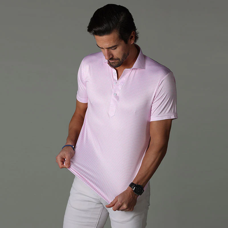 3754-semi-spread-collar-polo-pink-gingham-original-6.webp Semi-Spread Collar Polo Pink Gingham Original