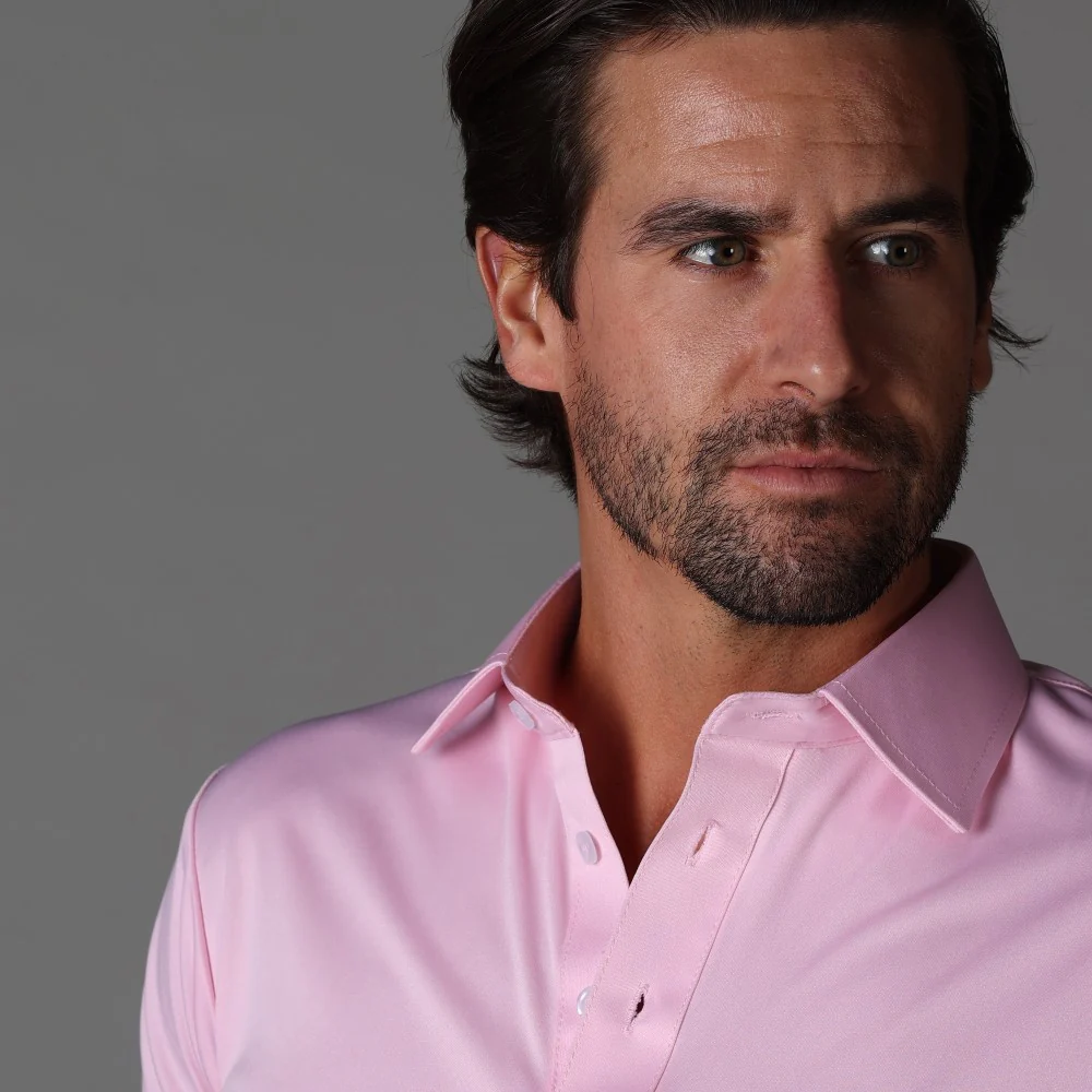 3782-semi-spread-collar-polo-pink-original-2.webp Semi-Spread Collar Polo Pink Original