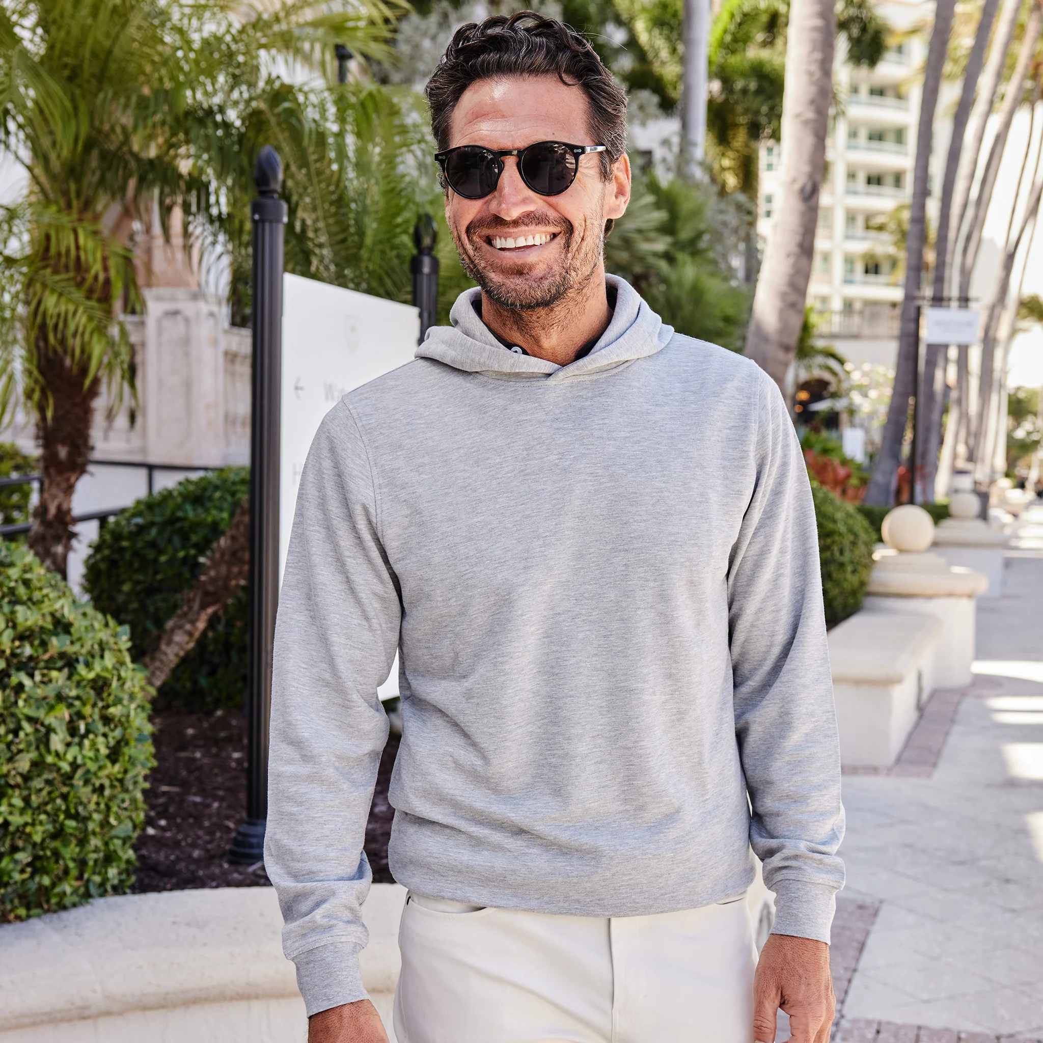 Cloud Cotton Hoodie Light Grey