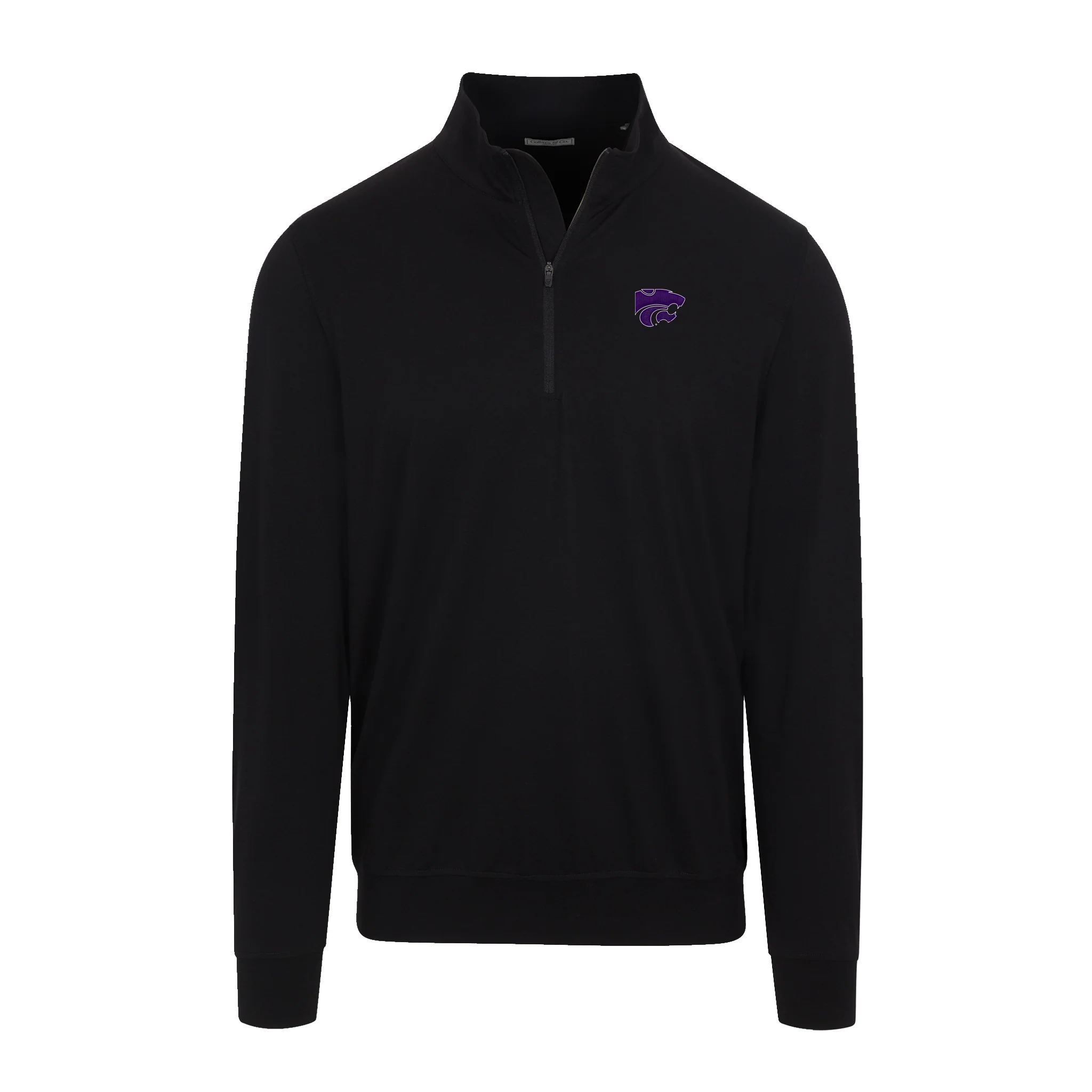 Kansas State Velocity Performance Quarter Zip Black