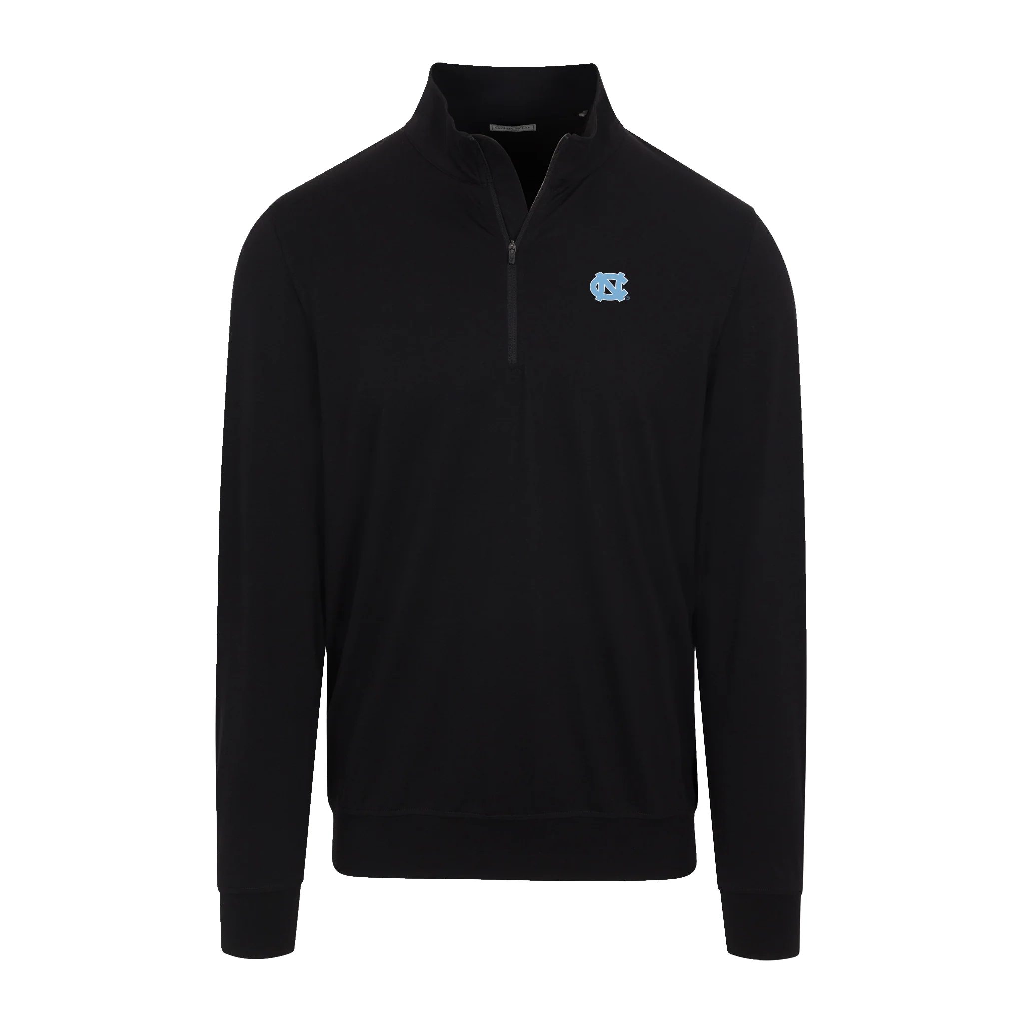 North Carolina Velocity Performance Quarter Zip Black