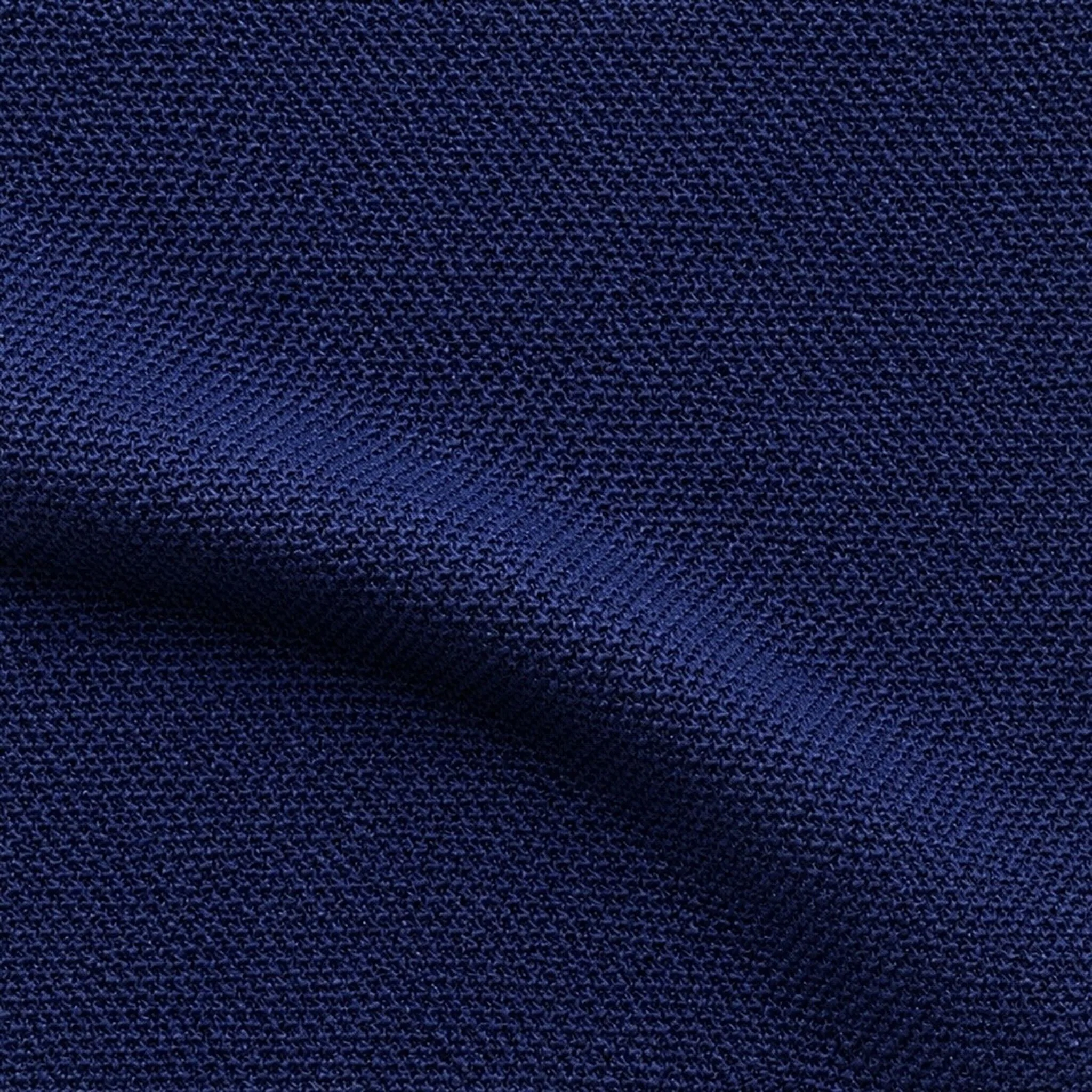 Como Textured Cotton Tee Navy