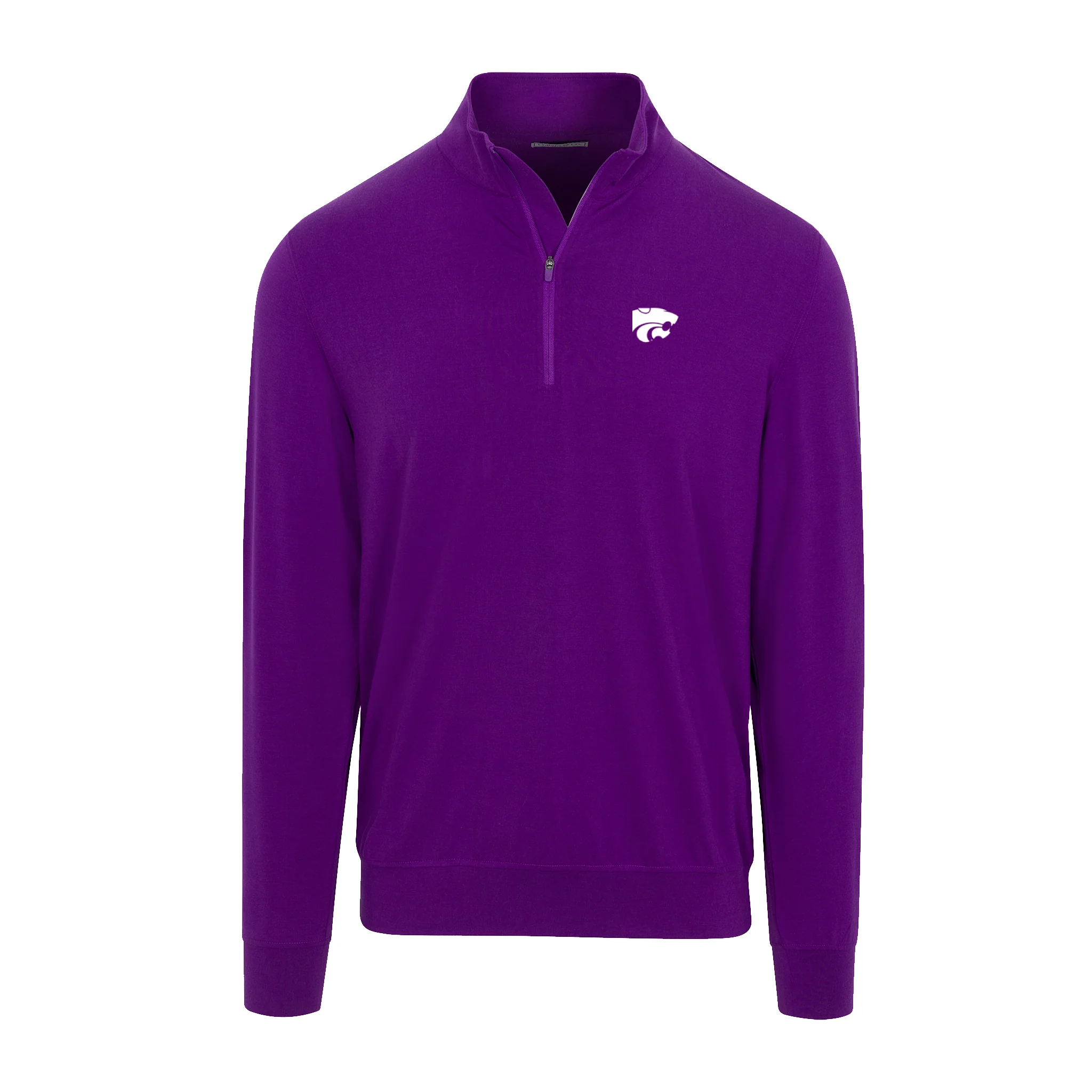 Kansas State Velocity Performance Quarter Zip Purple