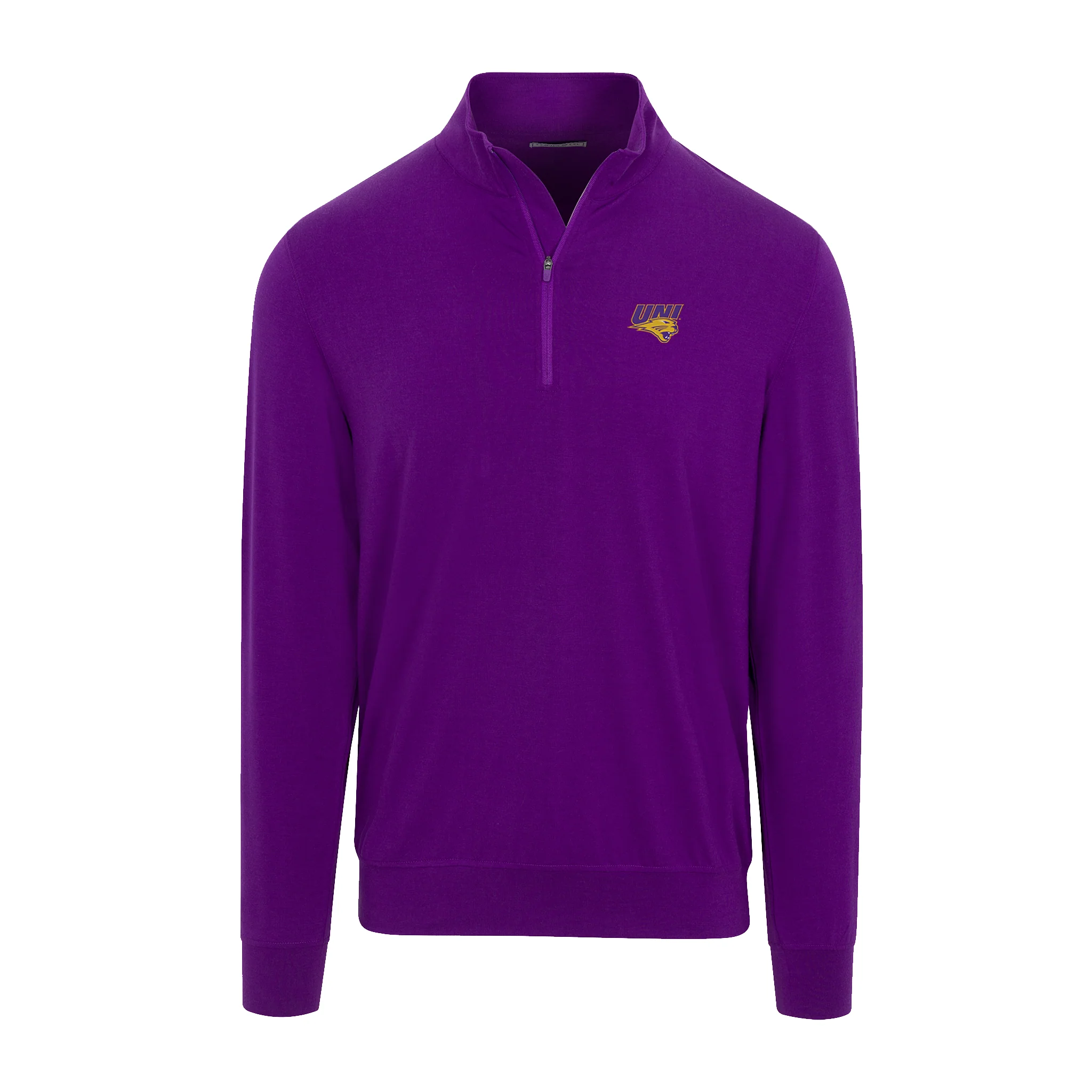 Northern Iowa Velocity Performance Quarter Zip Purple