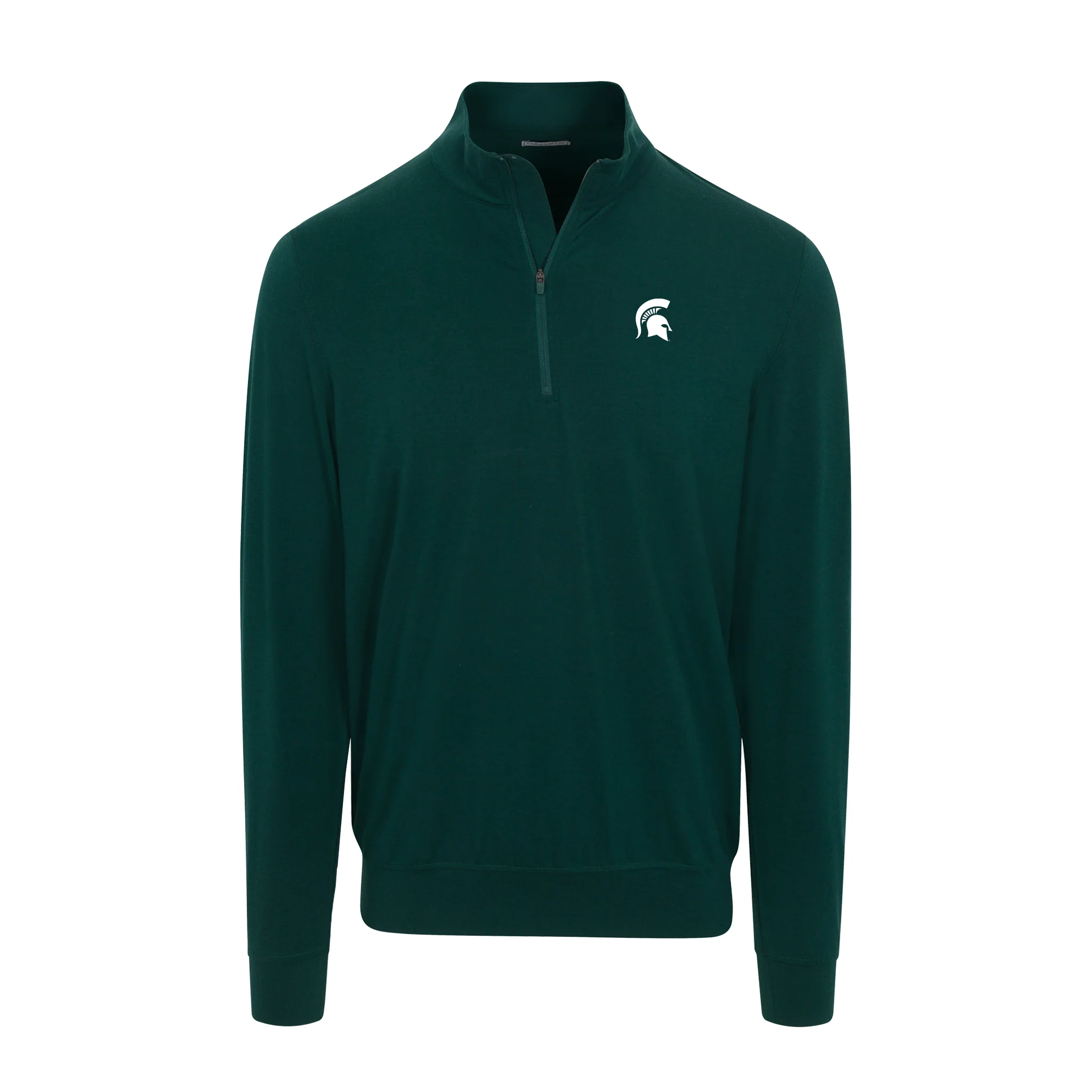 Michigan State Velocity Performance Quarter Zip Green