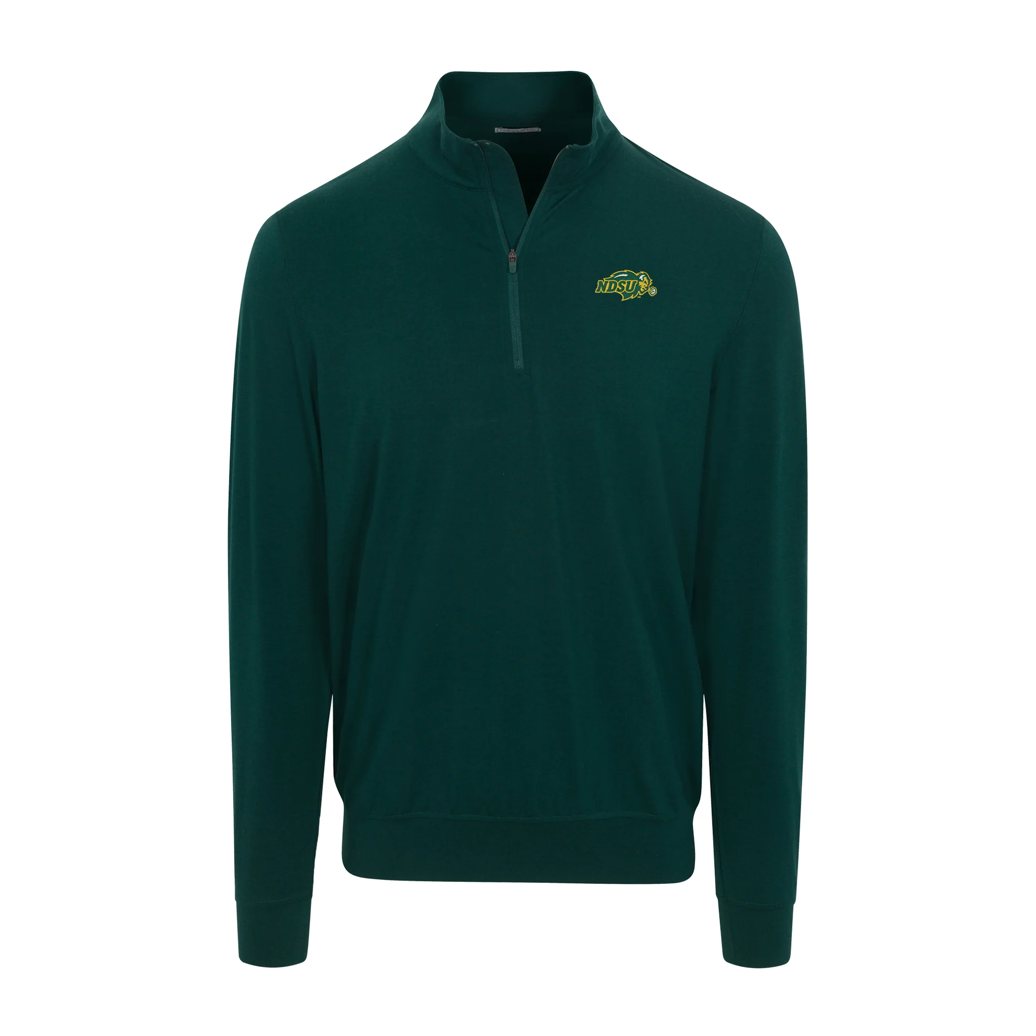 North Dakota State Velocity Performance Quarter Zip Green