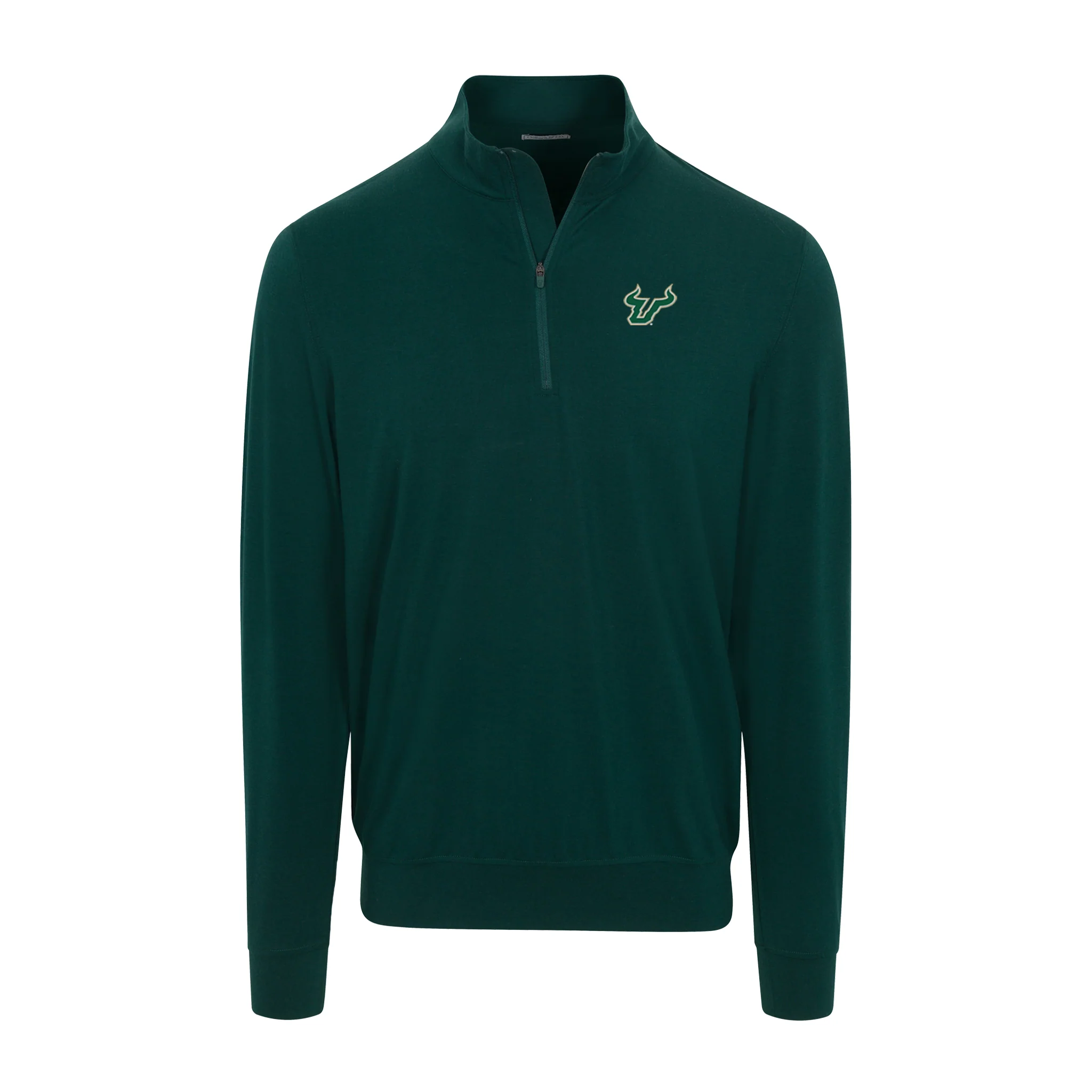 South Florida Velocity Performance Quarter Zip Green