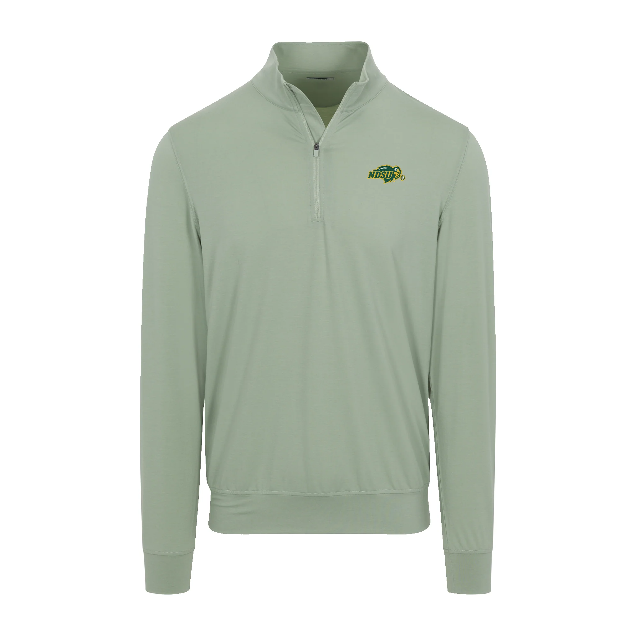 North Dakota State Velocity Performance Quarter Zip Light Green