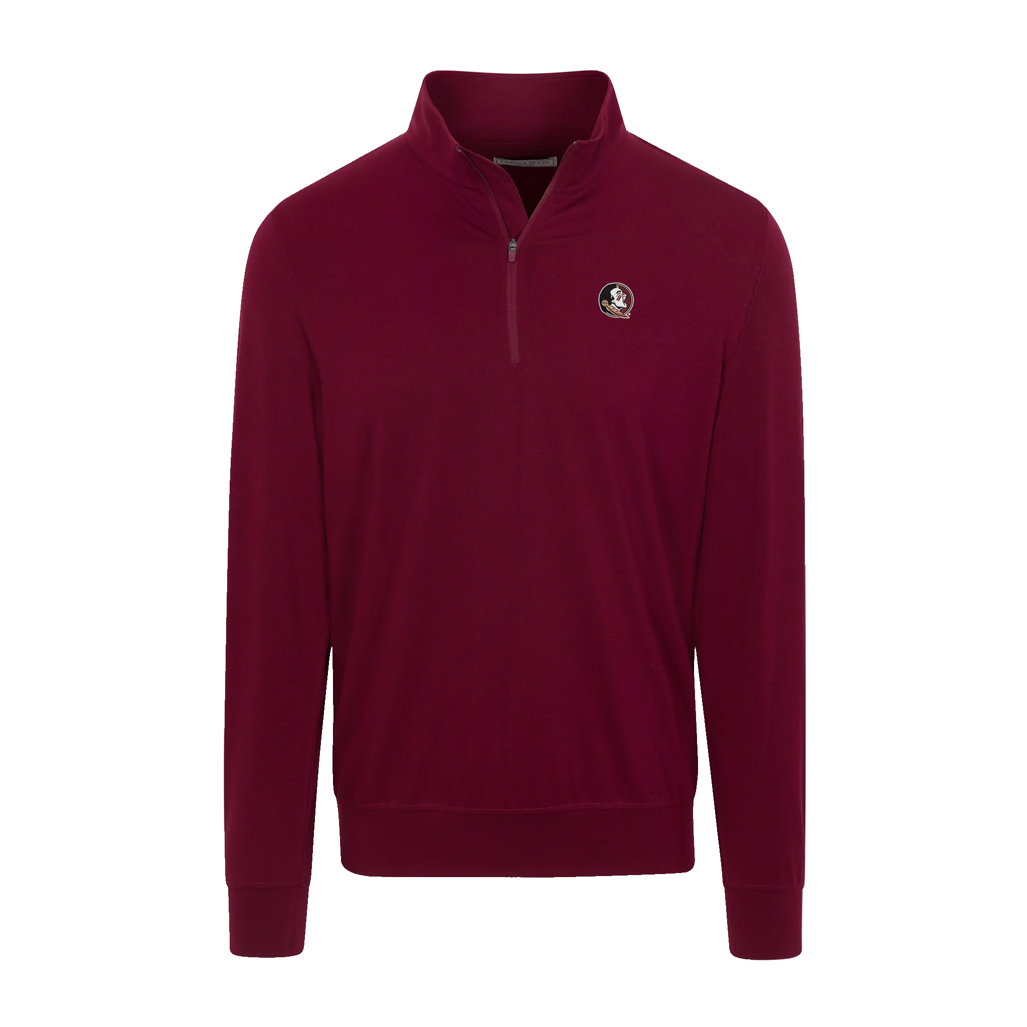 Florida State Velocity Performance Quarter Zip Maroon