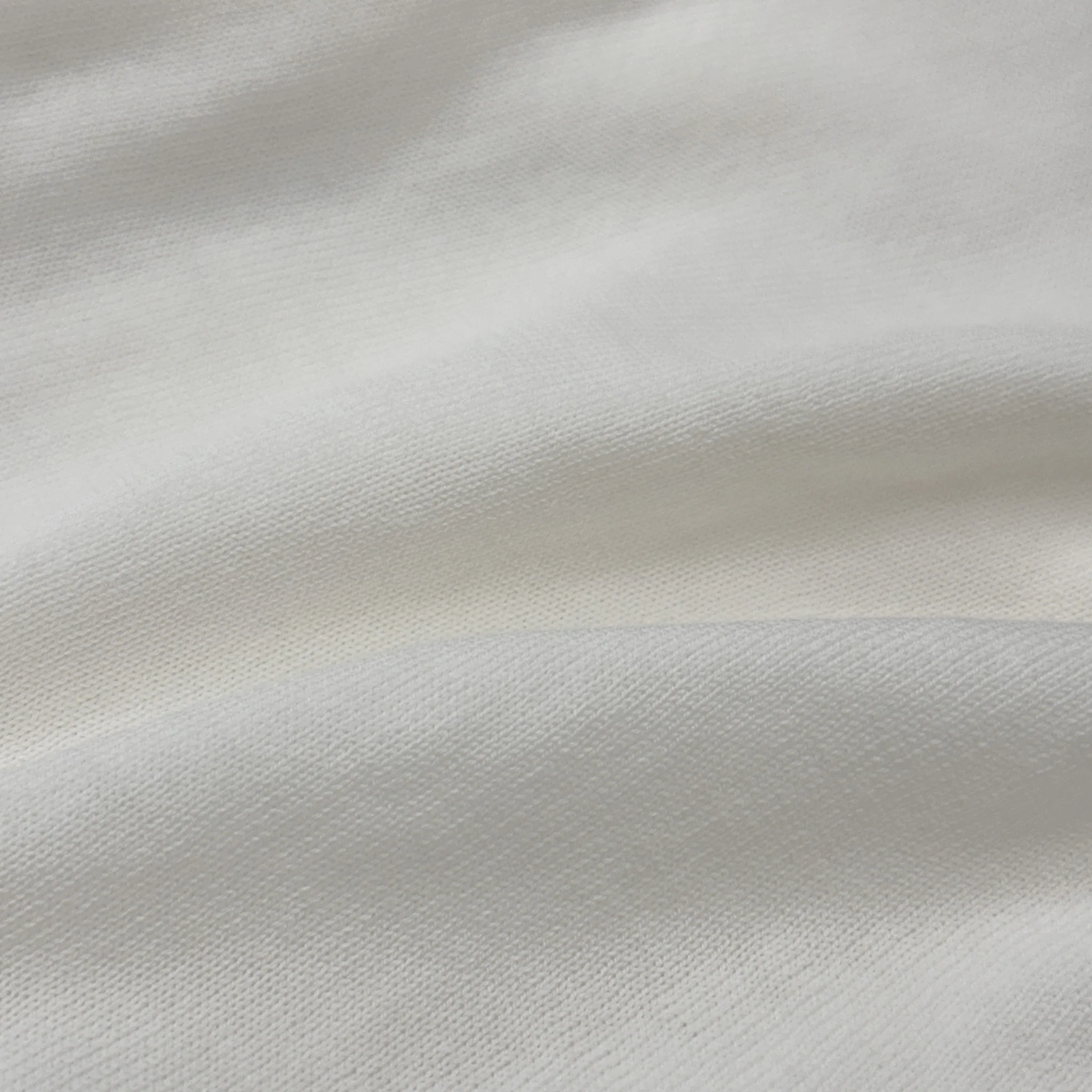 Maranello Mid-Weight Cotton & Silk Tee White