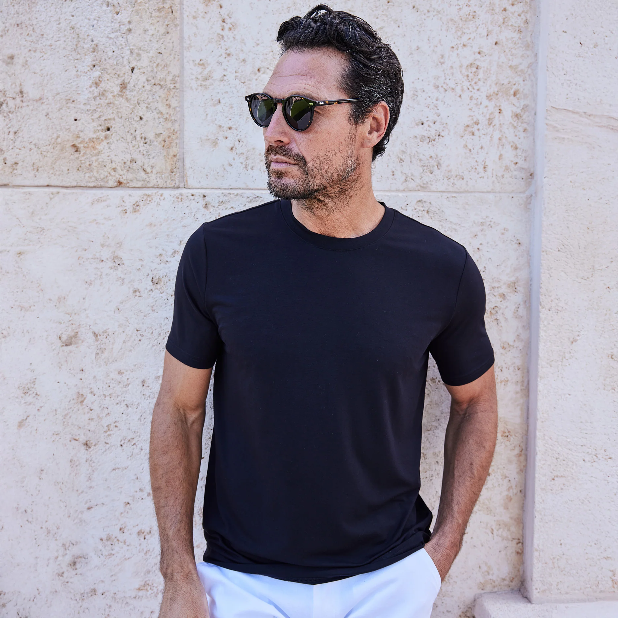 Velocity Performance Tee Black