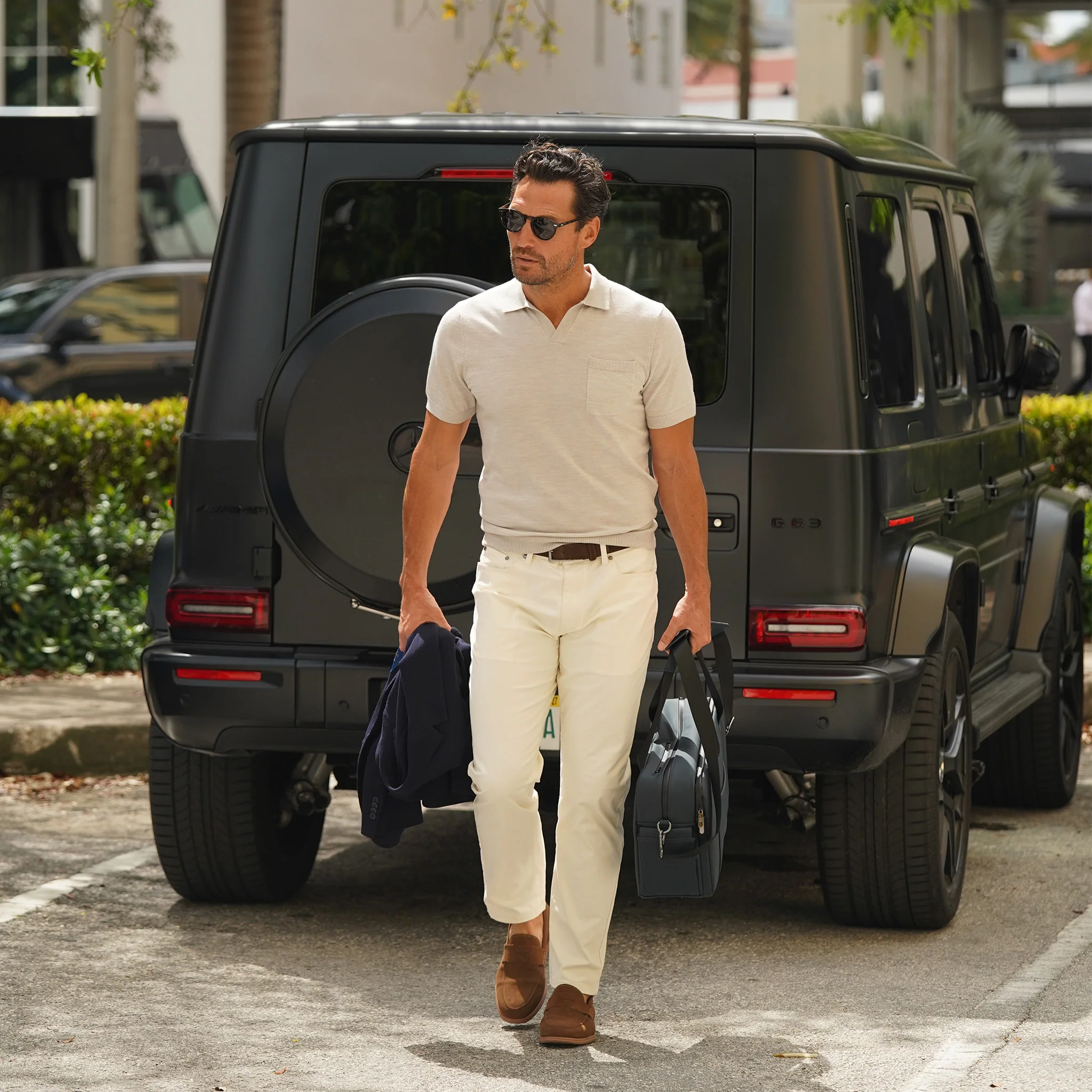 575-bellagio-all-season-short-sleeve-merino-polo-oatmeal-4.webp Bellagio All-Season Short Sleeve Merino Polo Oatmeal