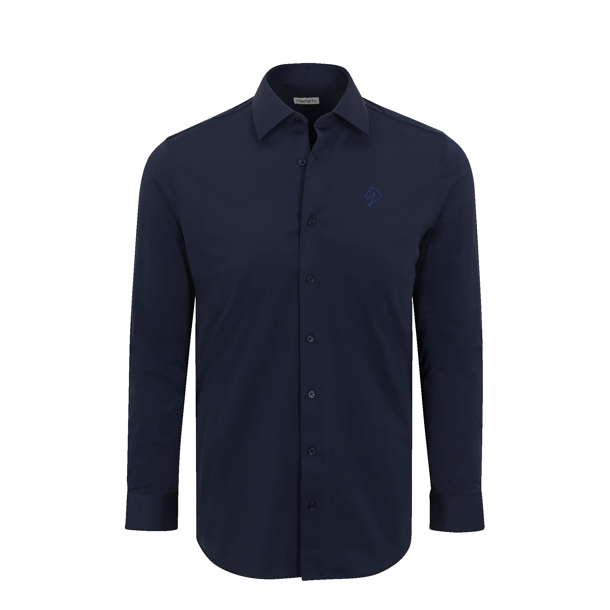 Greenwich Sound Polo Apex Performance Dress Shirt Navy