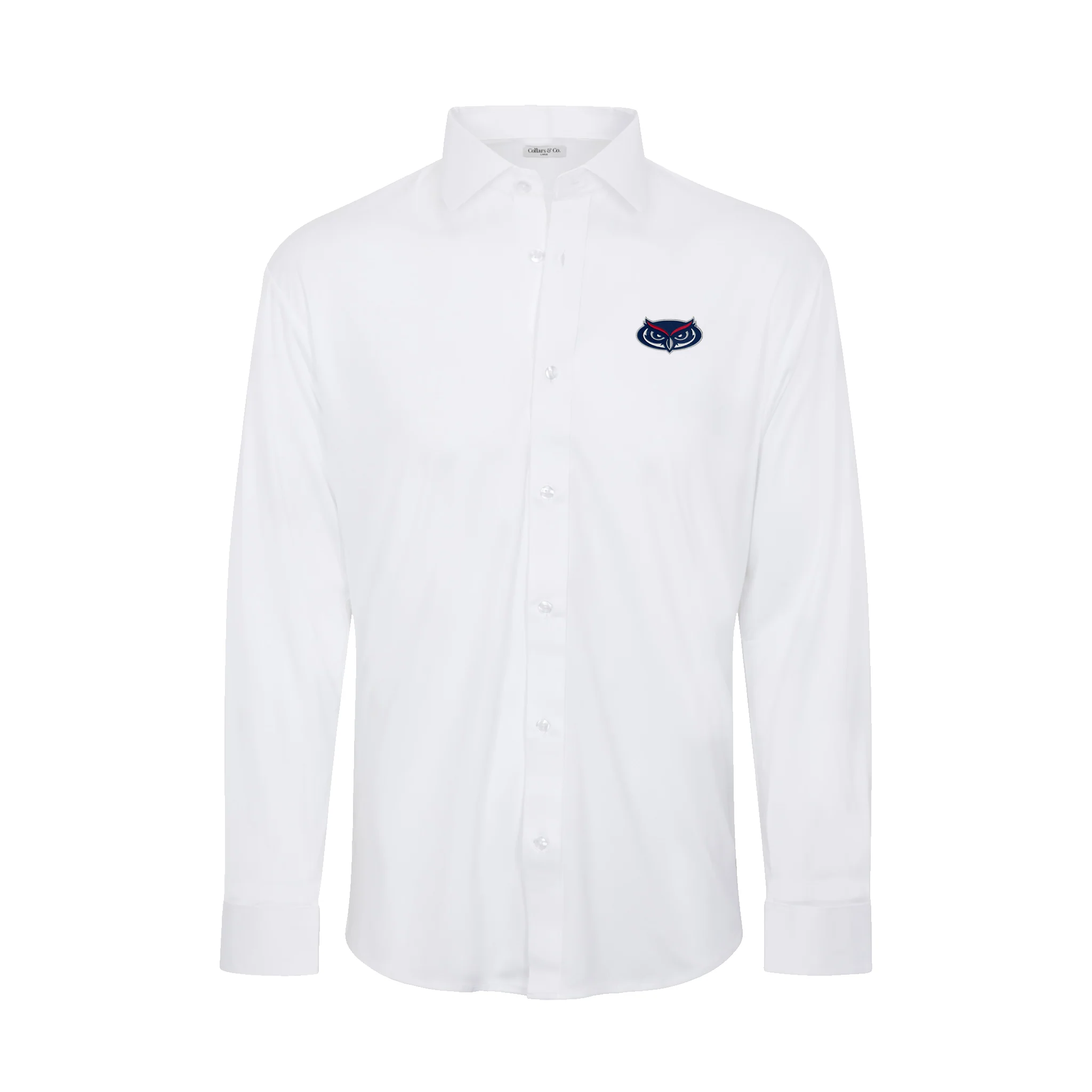 5814-florida-atlantic-quattro-flex-dress-shirt-with-semi-spread-collar-white-1.webp Florida Atlantic Quattro Flex Dress Shirt with Semi-Spread Collar White
