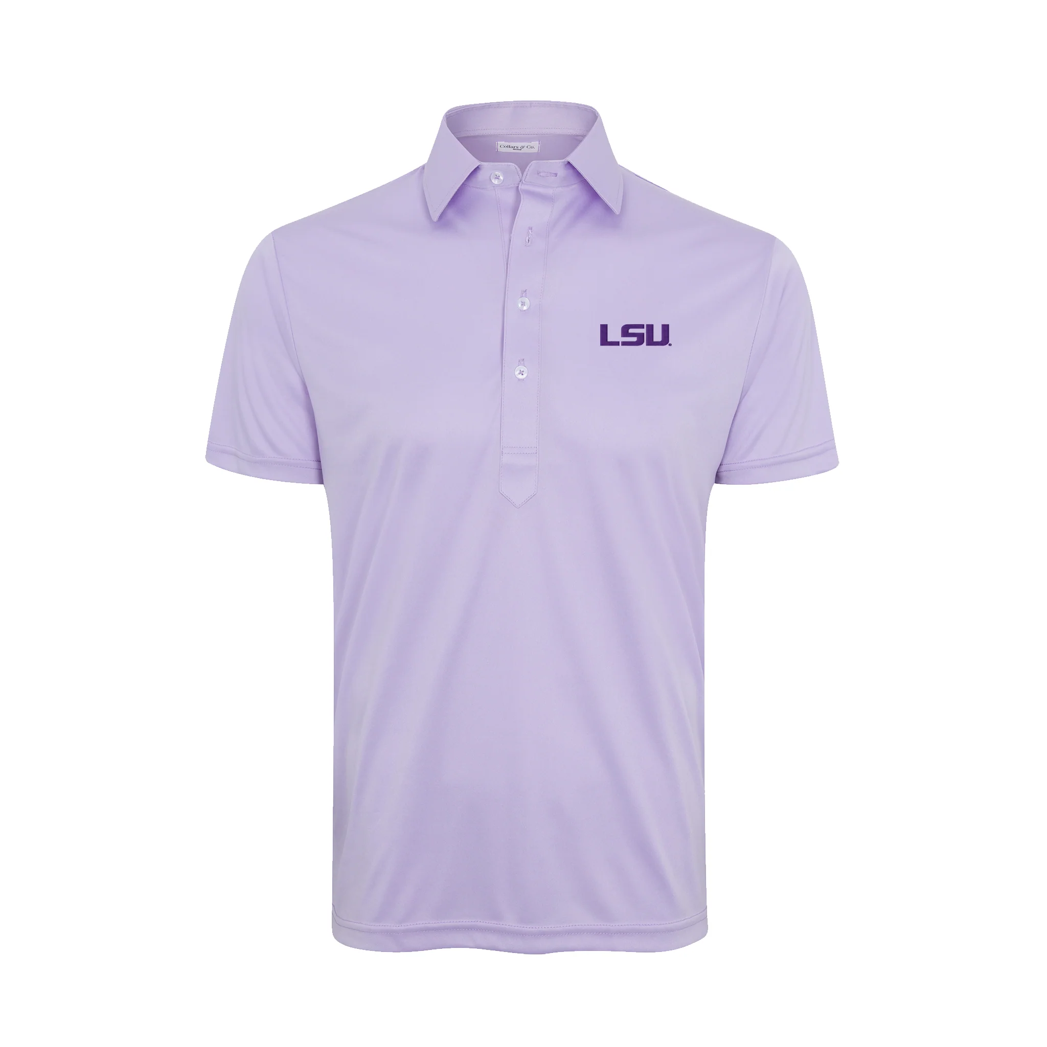 6038-lsu-semi-spread-collar-polo-lavender-1.webp LSU Semi-Spread Collar Polo Lavender