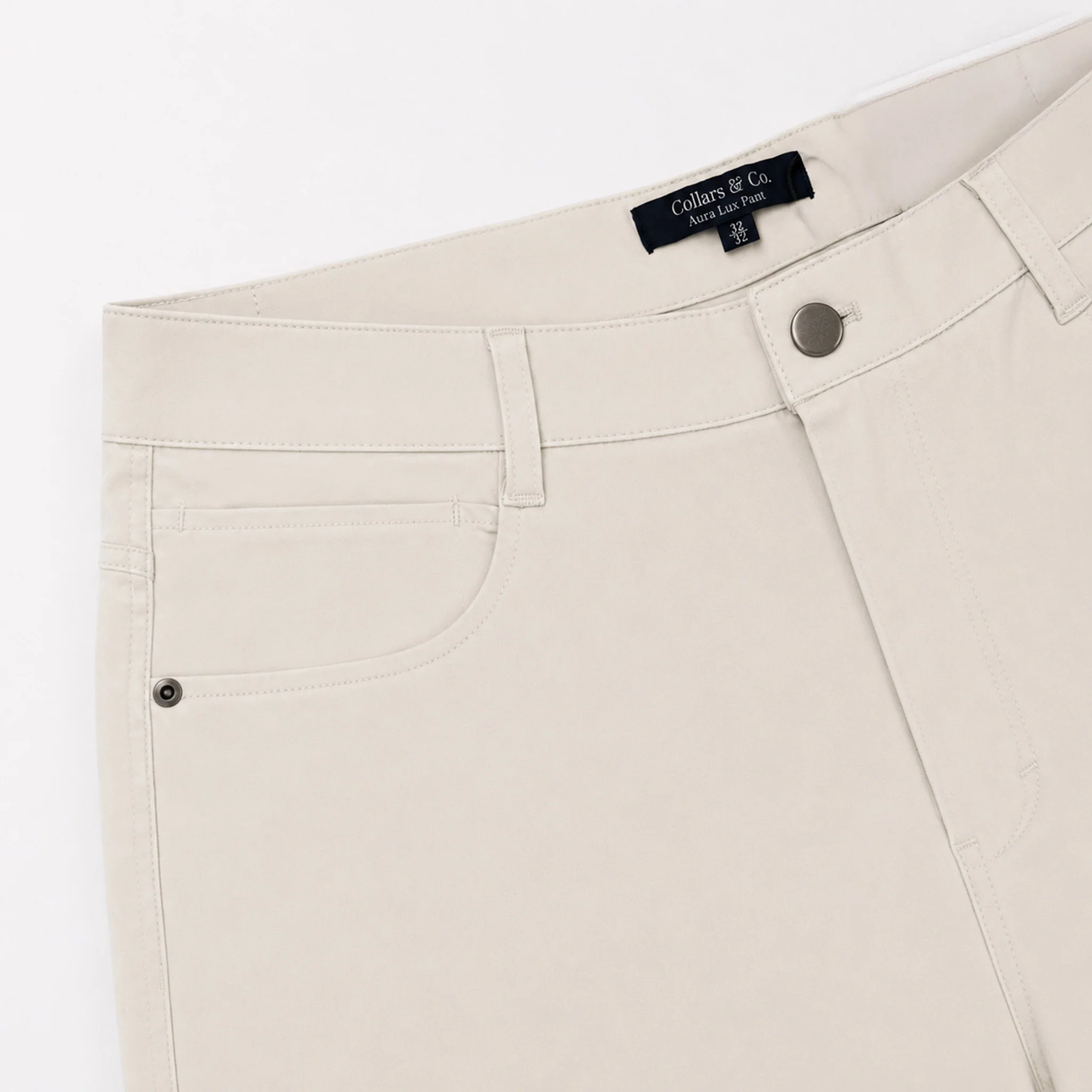 Aura Lux Pant Ivory