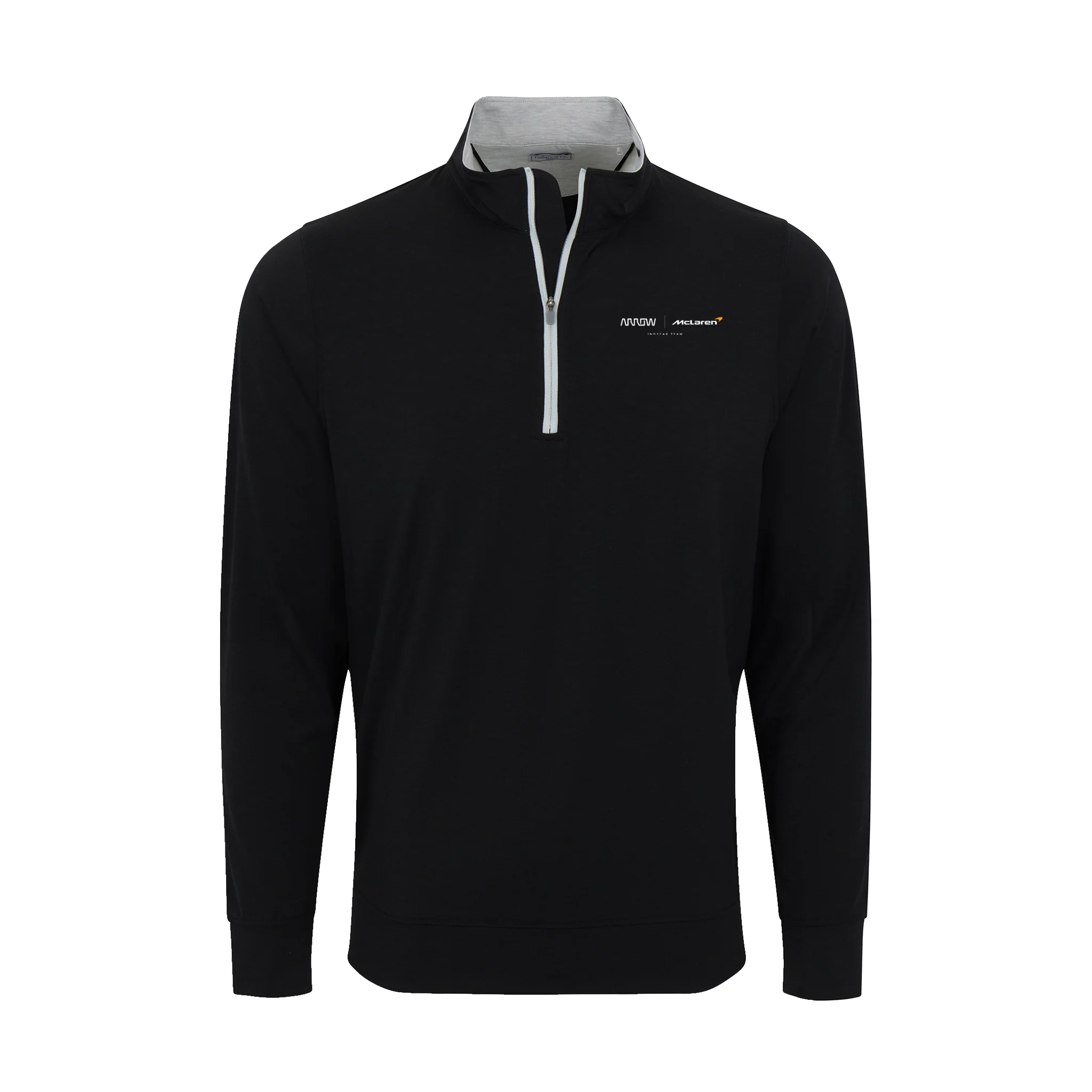 Arrow McLaren DriRelease® Performance Pullover Black with Light Grey Trim