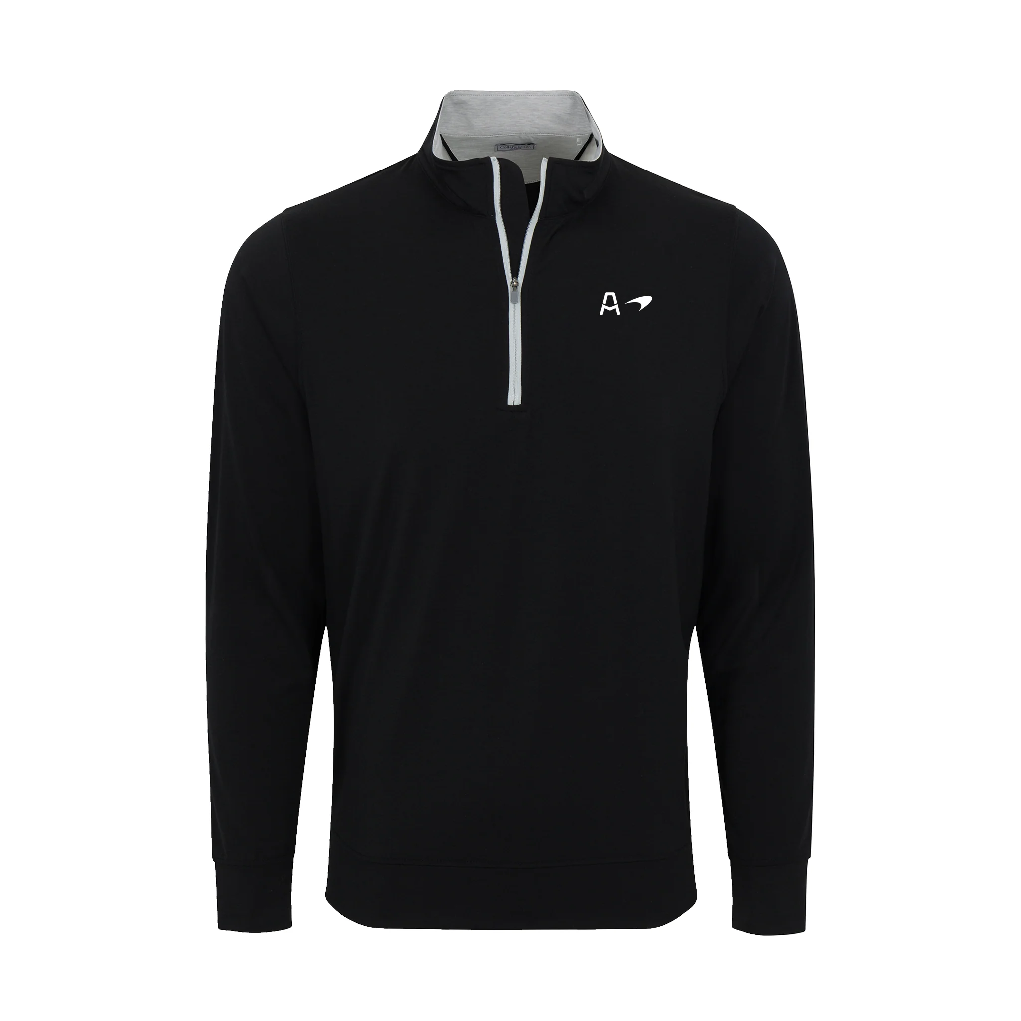 Arrow McLaren DriRelease® Performance Pullover Black with Light Grey Trim