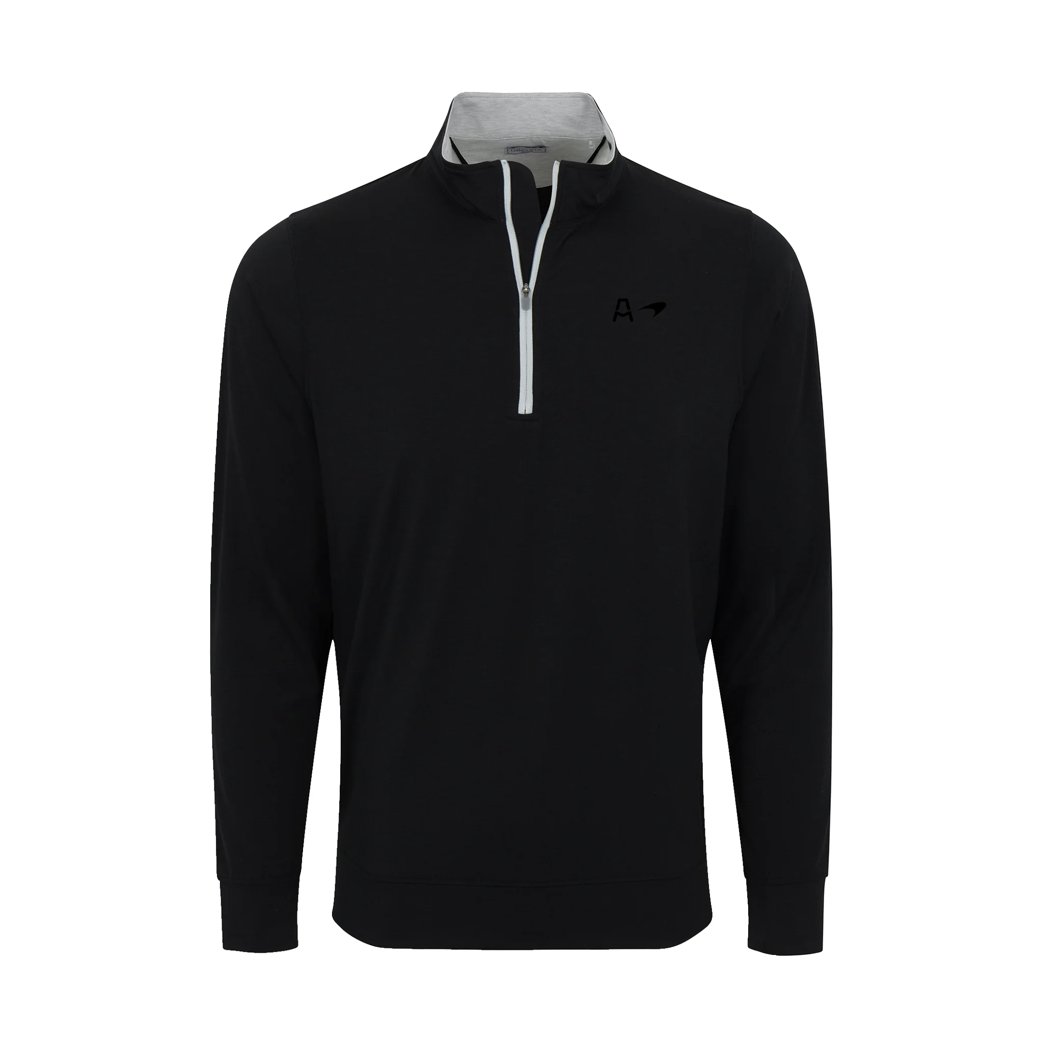 Arrow McLaren DriRelease® Performance Pullover Black with Light Grey Trim