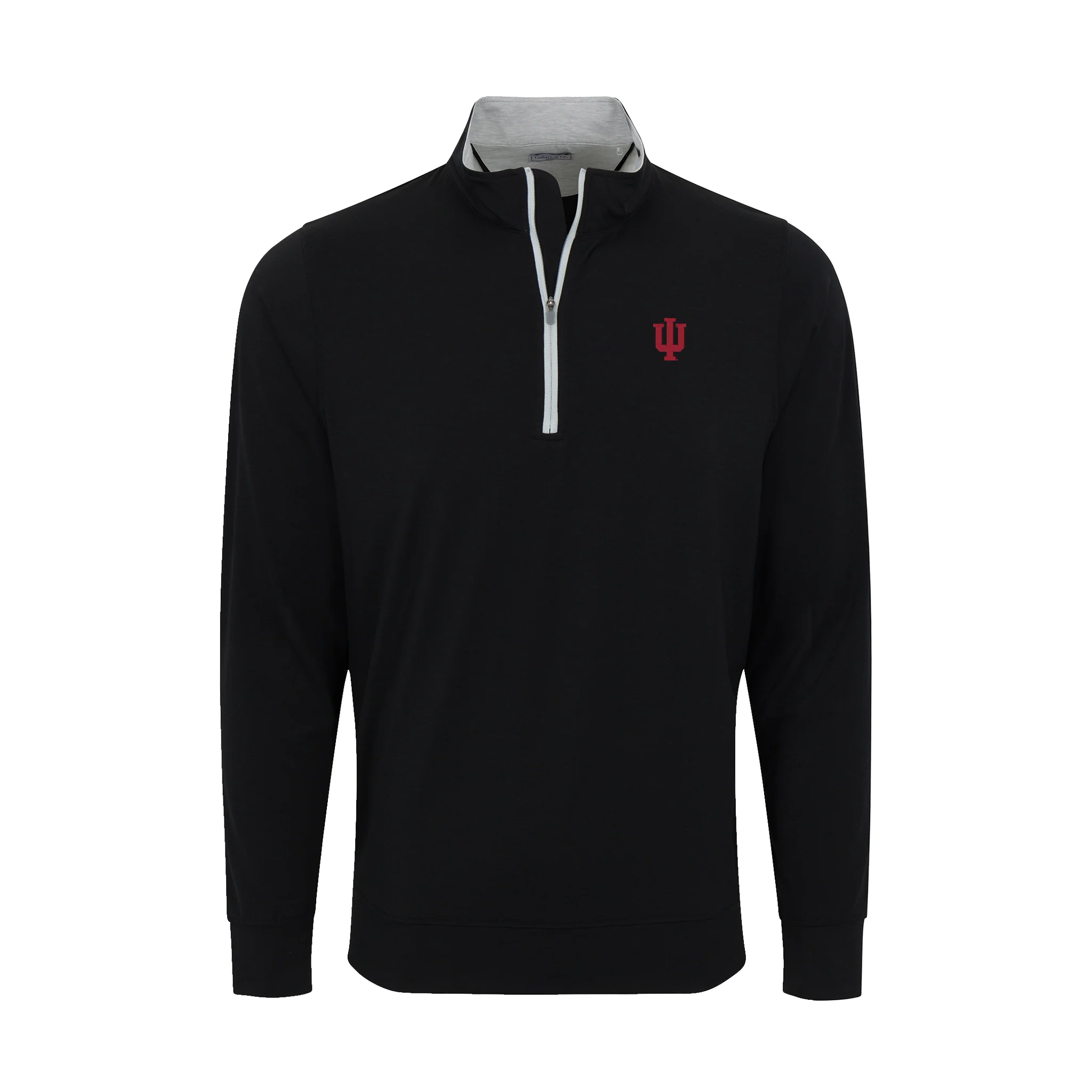 Indiana DriRelease® Performance Pullover Black with Light Grey Trim