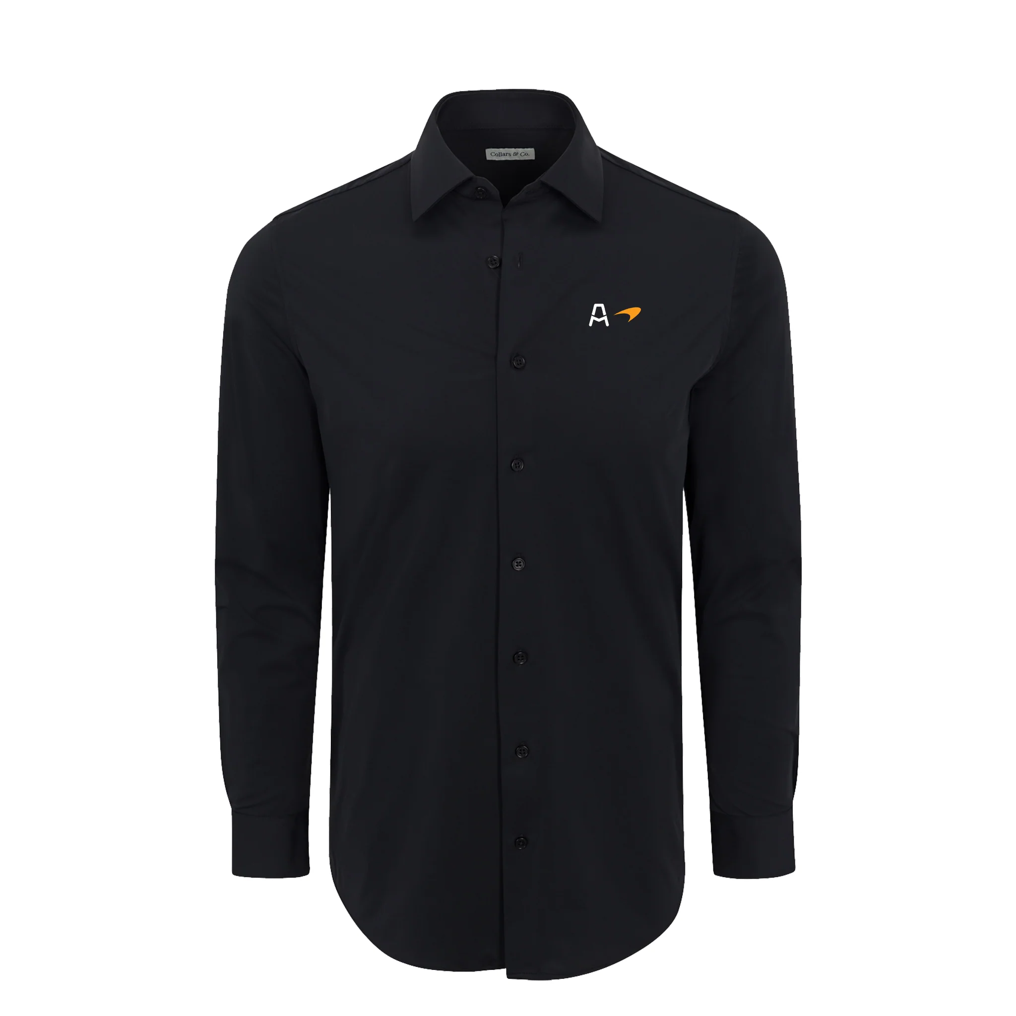 Arrow McLaren Apex Performance Dress Shirt Black