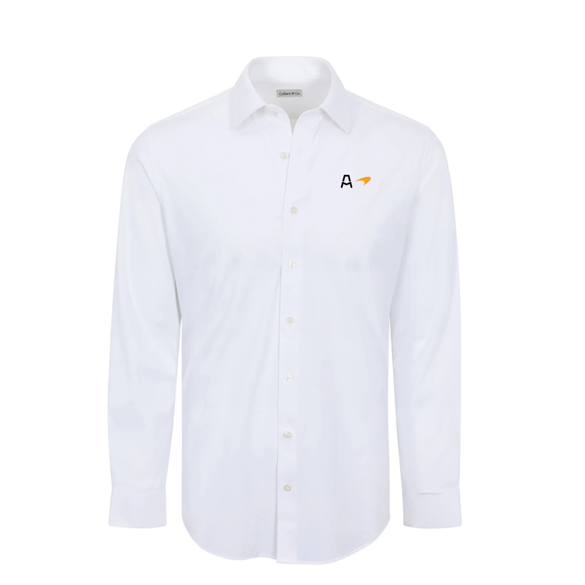 Arrow McLaren Apex Performance Dress Shirt White