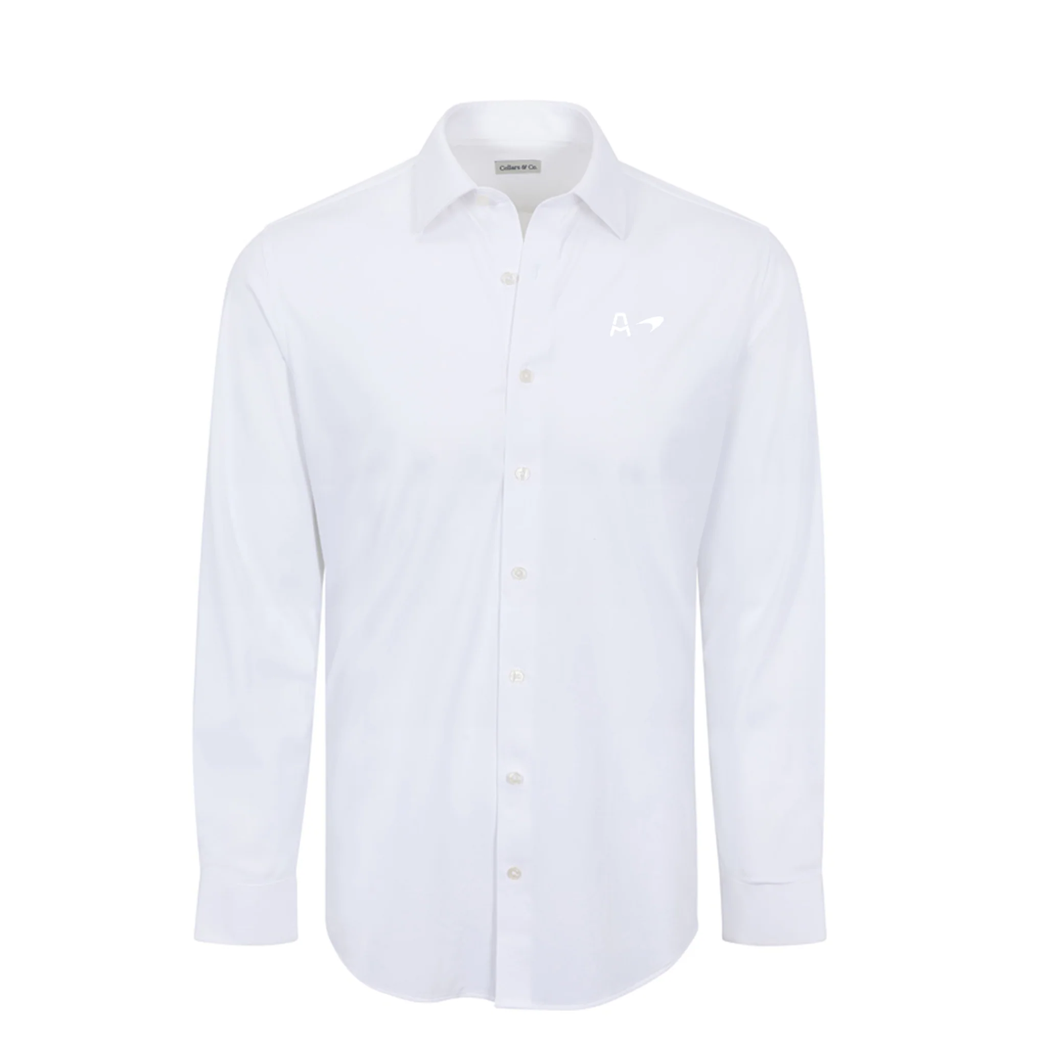 Arrow McLaren Apex Performance Dress Shirt White