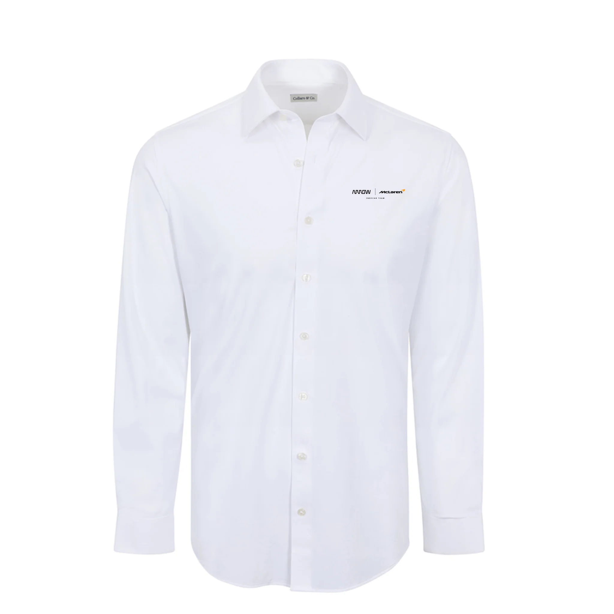 Arrow McLaren Apex Performance Dress Shirt White