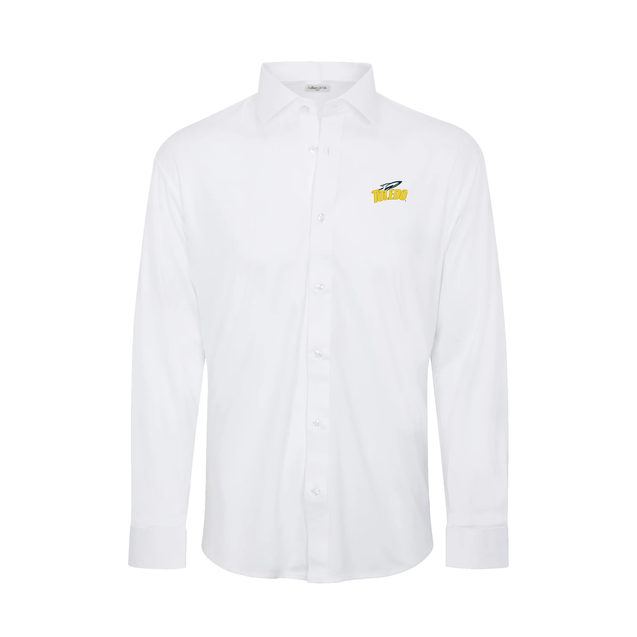 7716-toledo-quattro-flex-dress-shirt-with-semi-spread-collar-white-1.webp Toledo Quattro Flex Dress Shirt with Semi-Spread Collar White
