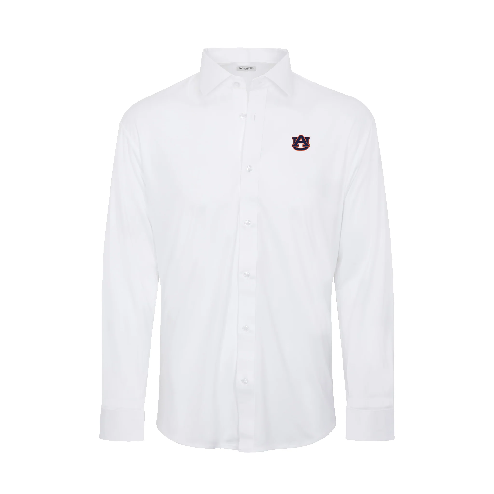 7814-auburn-quattro-flex-dress-shirt-with-semi-spread-collar-white-1.webp Auburn Quattro Flex Dress Shirt with Semi-Spread Collar White