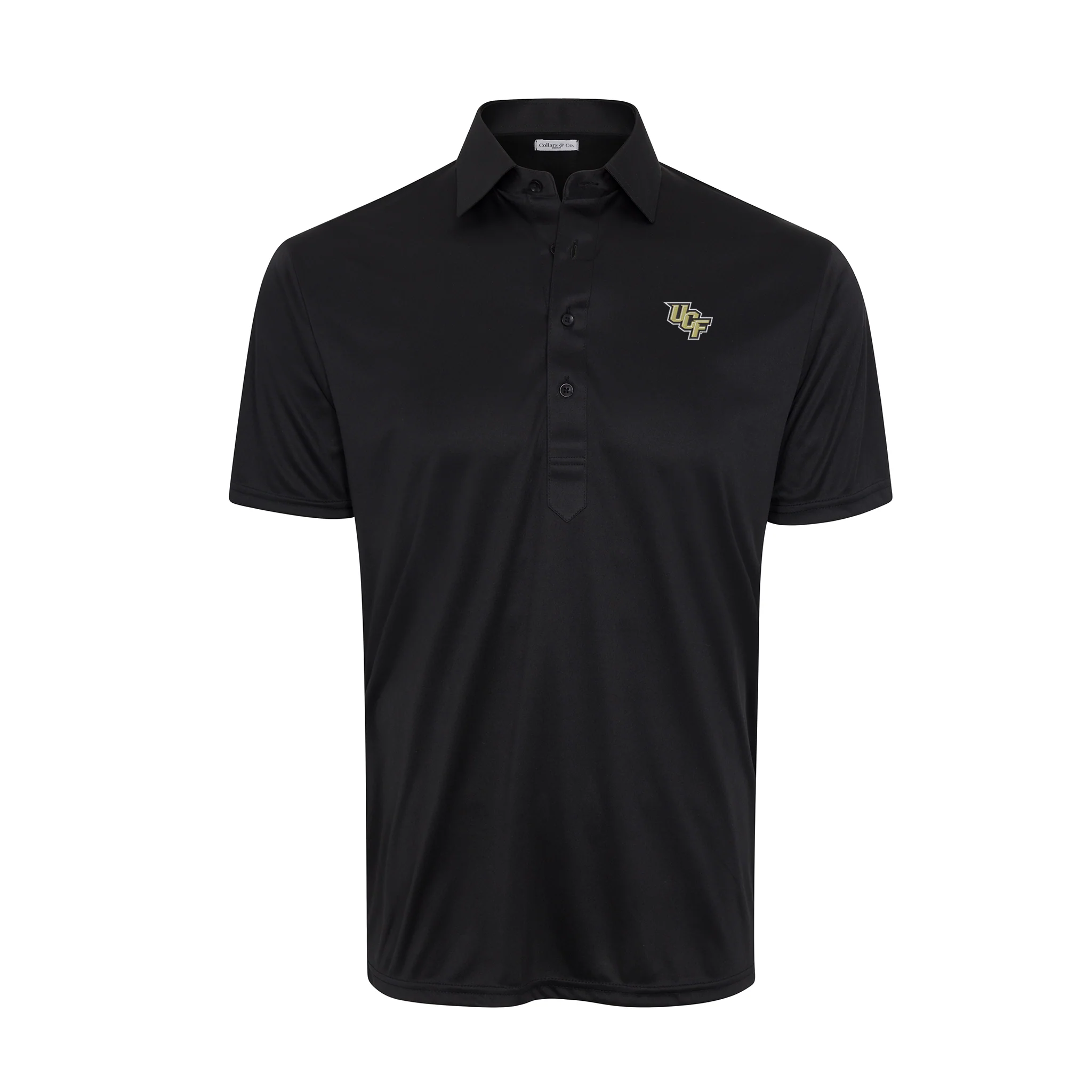 UCF Semi-Spread Collar Polo Black
