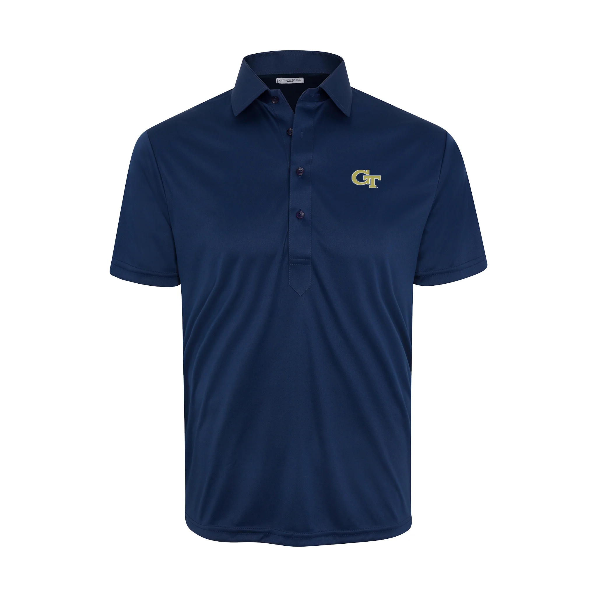 8468-georgia-tech-semi-spread-collar-polo-navy-1.webp Georgia Tech Semi-Spread Collar Polo Navy